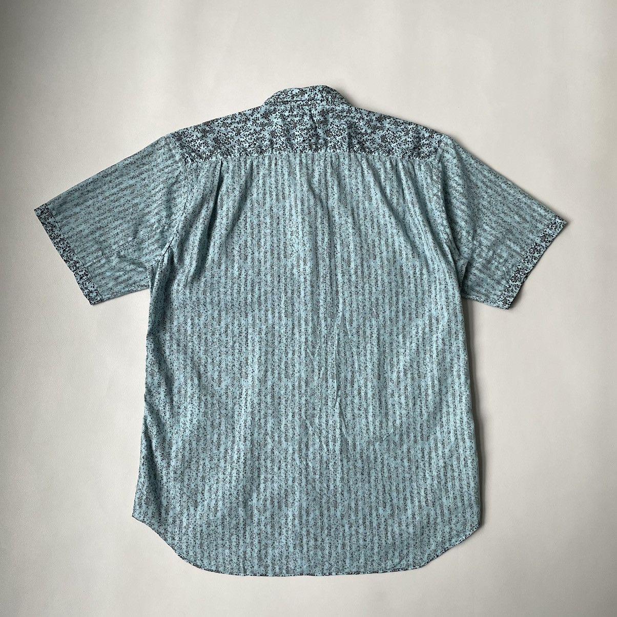 Comme des Garcons Inside Out Print Camp Collar Shirt Size US M / EU 48-50 / 2 - 11 Thumbnail