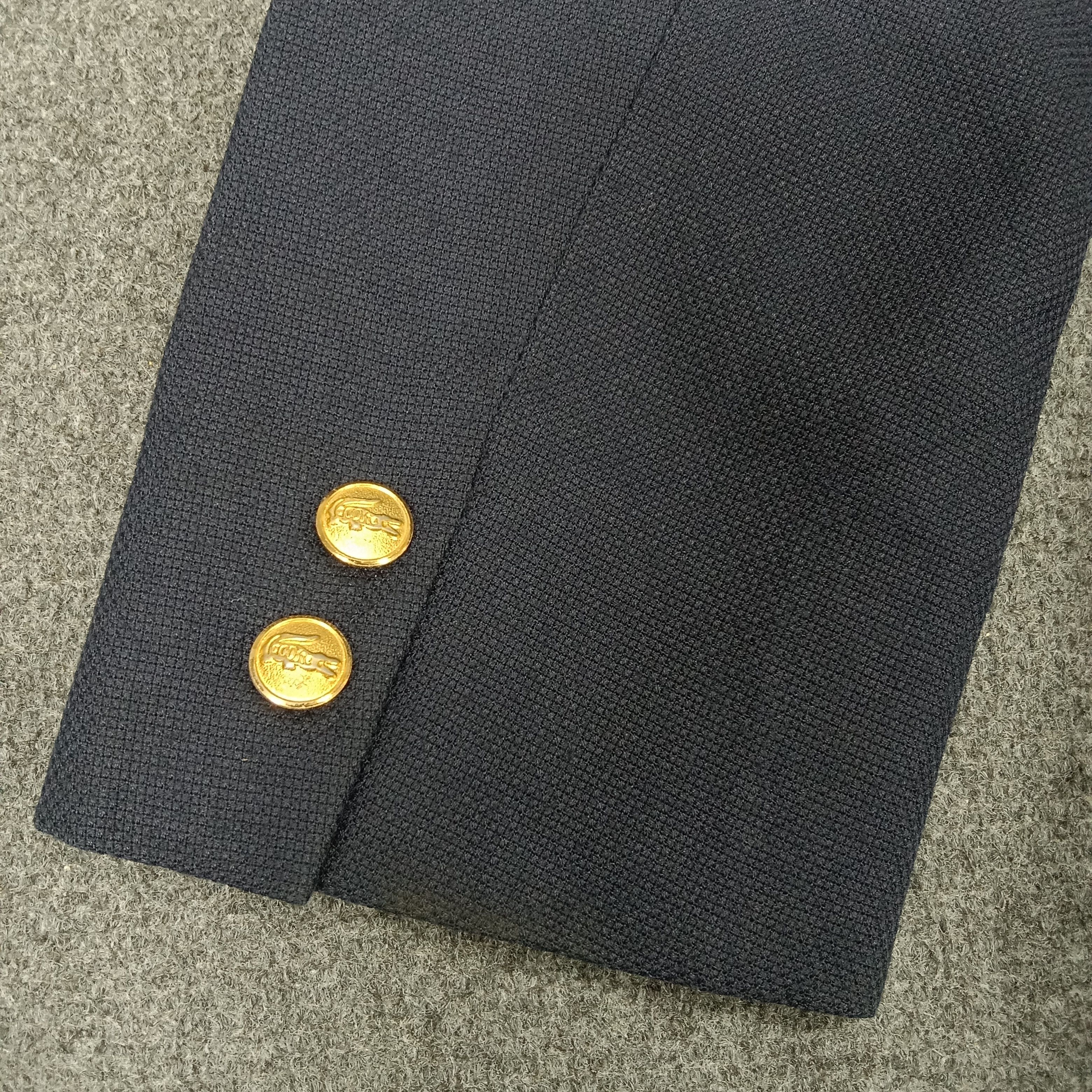 Lacoste × Vintage Lacoste Italian Brand Blazer Jacket Size S / US 4 / IT 40 - 3 Thumbnail