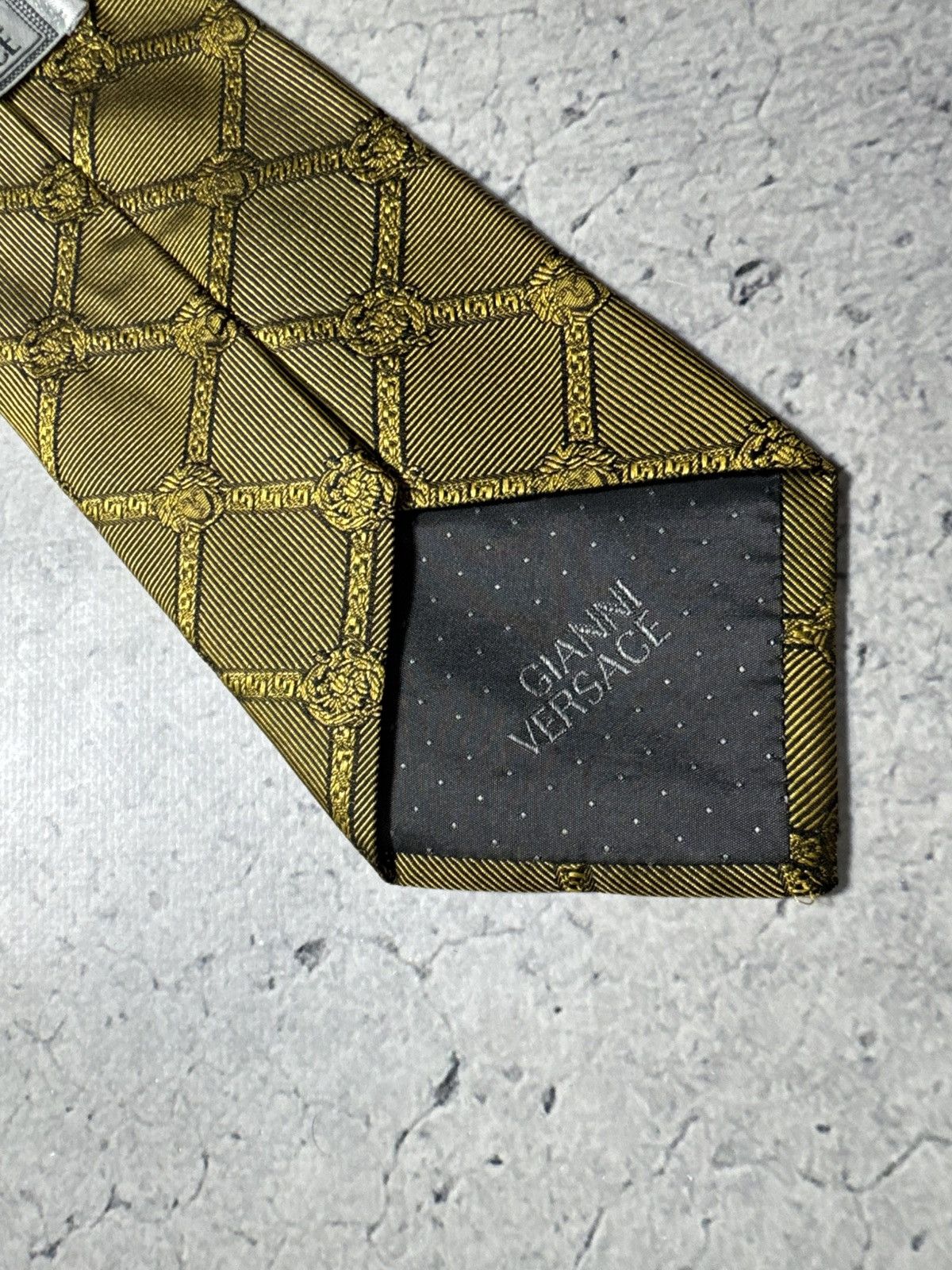 Versace Gianni Versace Vintage Silk Tie Size ONE SIZE - 4 Thumbnail