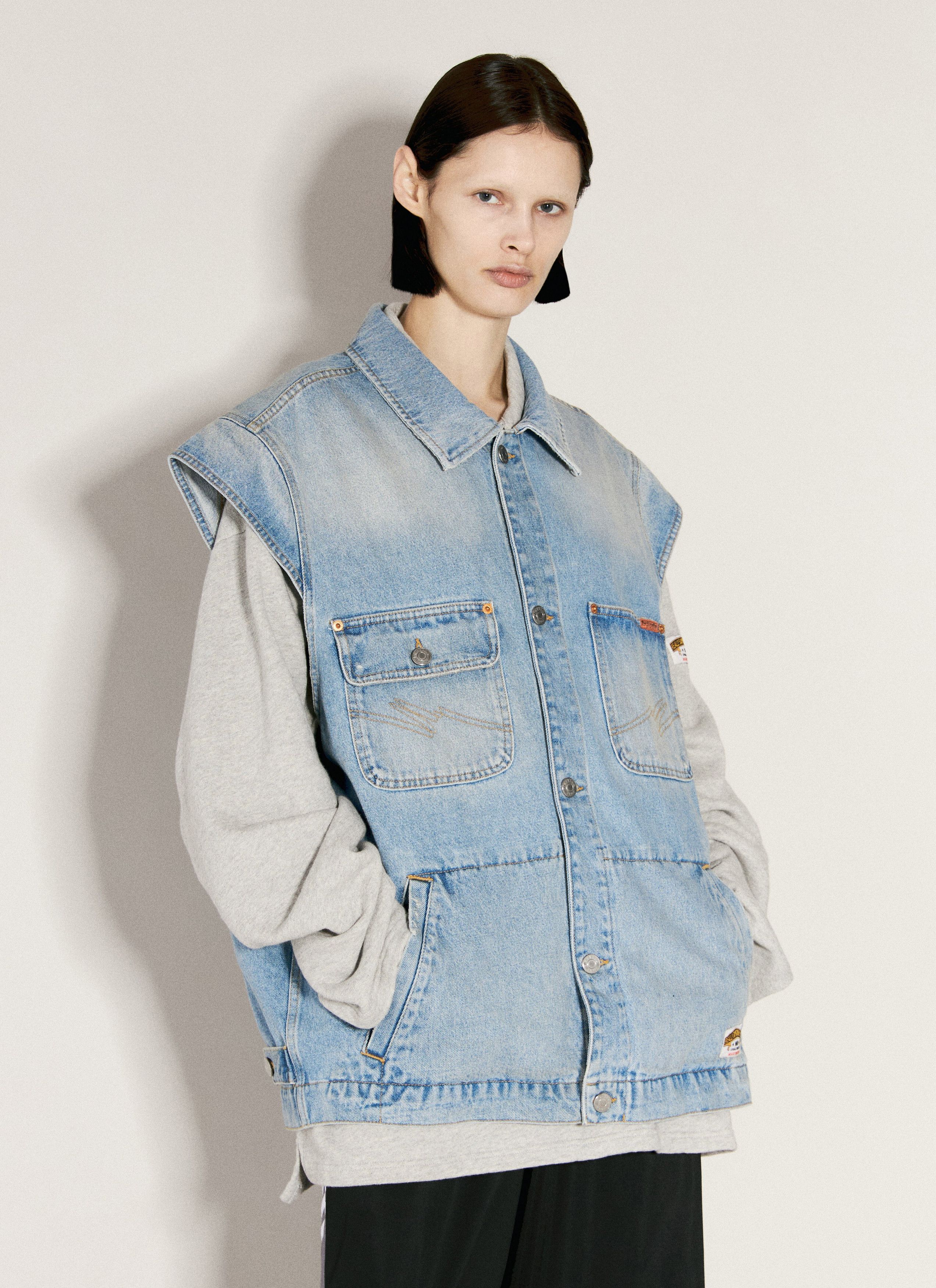 Martine Rose Denim Gilet Size XS / US 0-2 / IT 36-38 - 1 Thumbnail