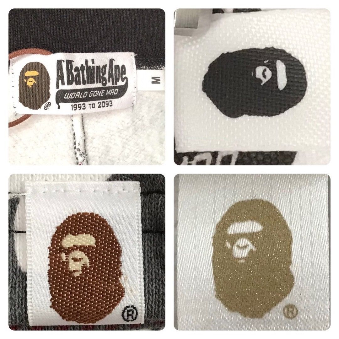 Bape BAPE GRAFFITI CHECK sweat shorts a bathing ape ★size M Size US 32 / EU 48 - 6 Thumbnail