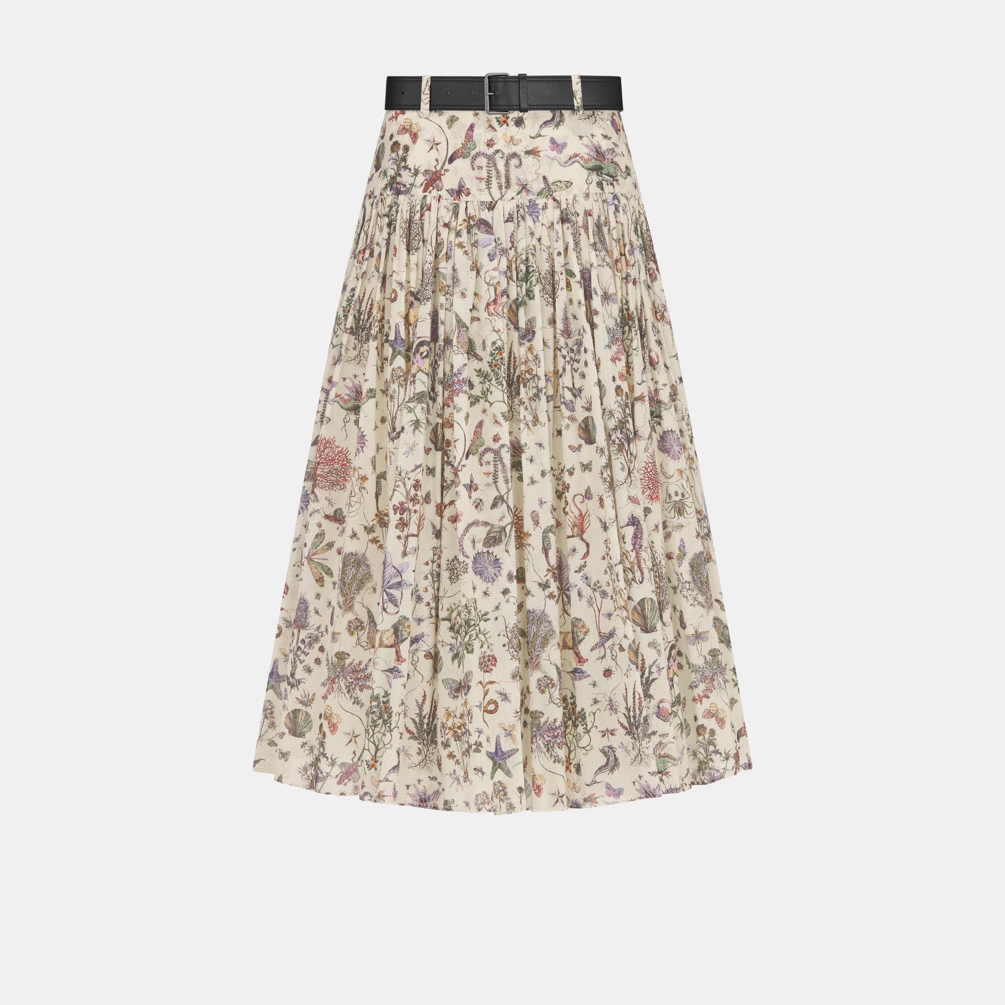 Dior o1bcso1str0126 Midi Skirts in White Size 24" / US 00 / IT 34 - 1 Preview