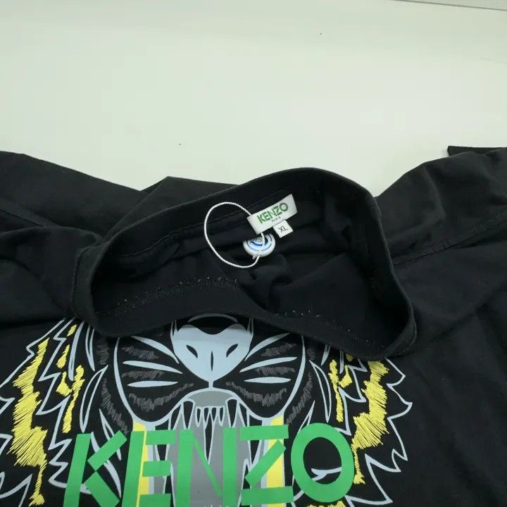 Kenzo KENZO Graphic Print Round Neck Short Sleeve T-shirt -2507 Size US XL / EU 56 / 4 - 5 Thumbnail