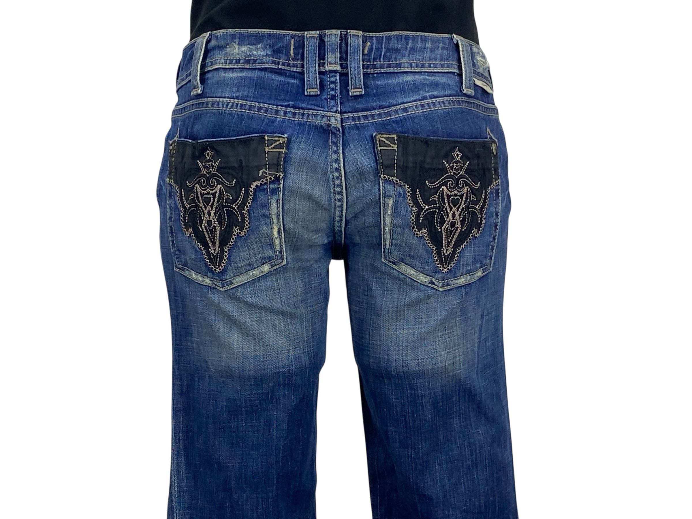 Other Low Rise Bootcut Flare Jeans Japanese Size 26" / US 2 / IT 38 - 7 Thumbnail