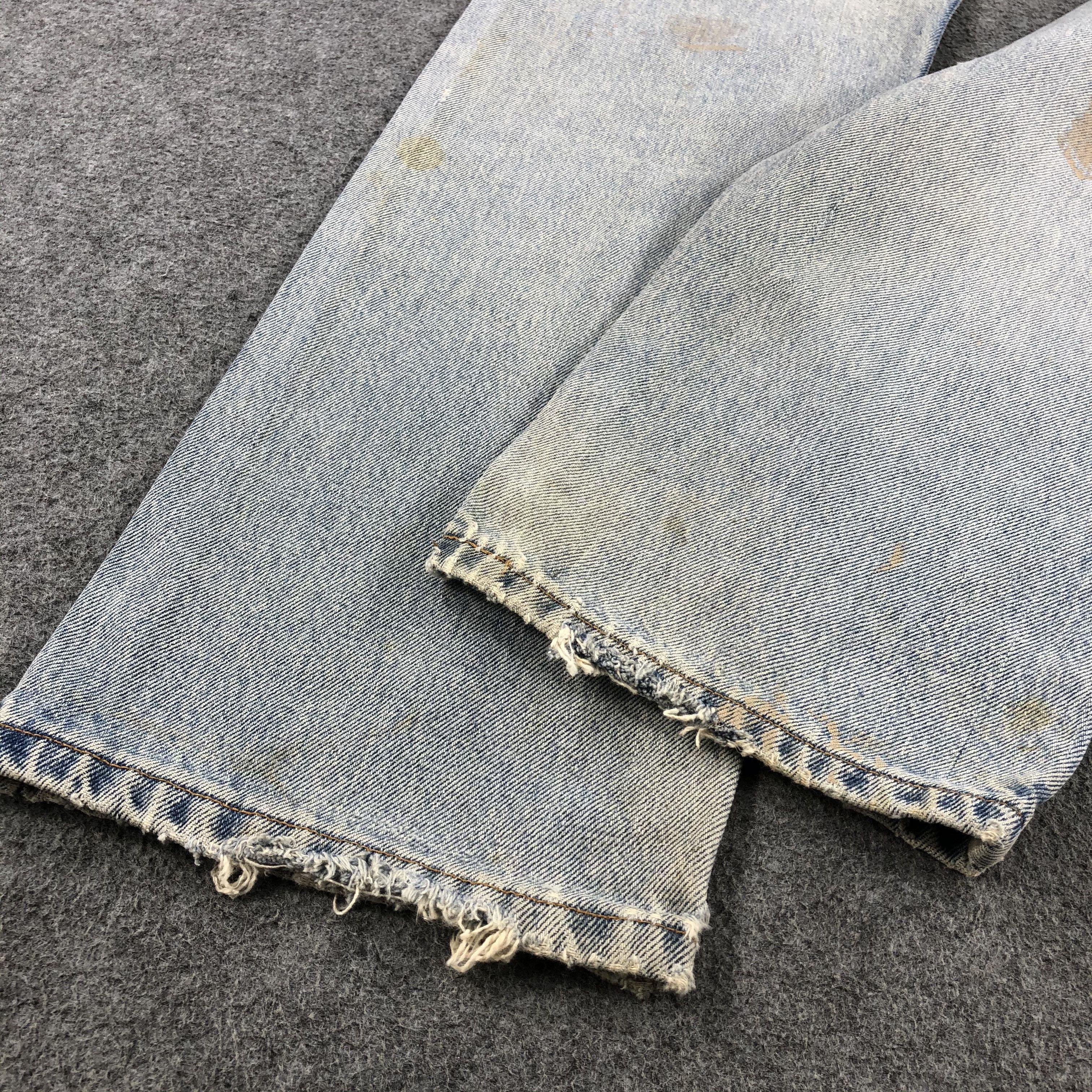 Levi's Vintage 90s Light Wash Levis 505 Jeans-J1987 Size US 32 / EU 48 - 6 Thumbnail