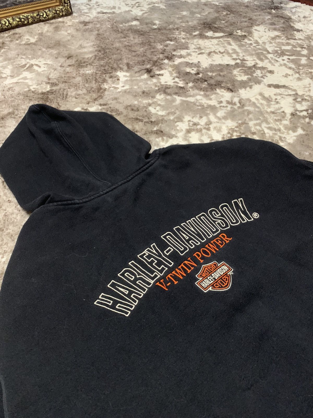 Harley Davidson Vintage Harley Davidson Oversized hoodies Size US XL / EU 56 / 4 - 4 Thumbnail