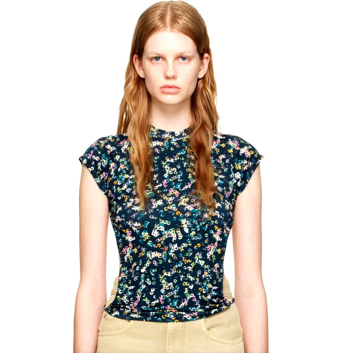 Isabel Marant Isabel Marant Étoile Juvia Totally Backless Top Teal 38 (8) Size M / US 6-8 / IT 42-44 - 5 Thumbnail