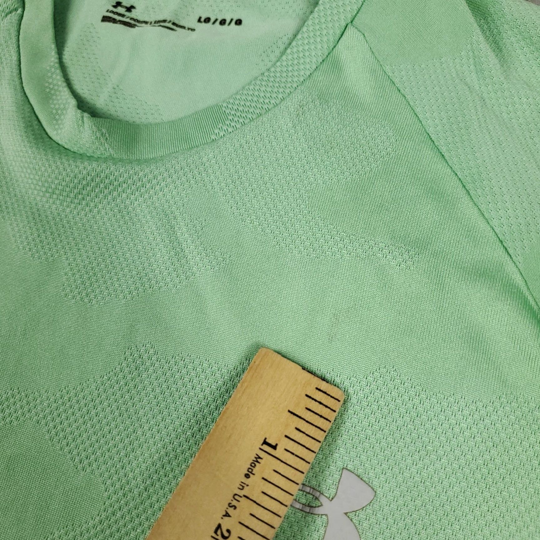 Under Armour Under Armour T Shirt Mens Size Large Green Active Training Short Sleeve * Size US L / EU 52-54 / 3 - 4 Thumbnail
