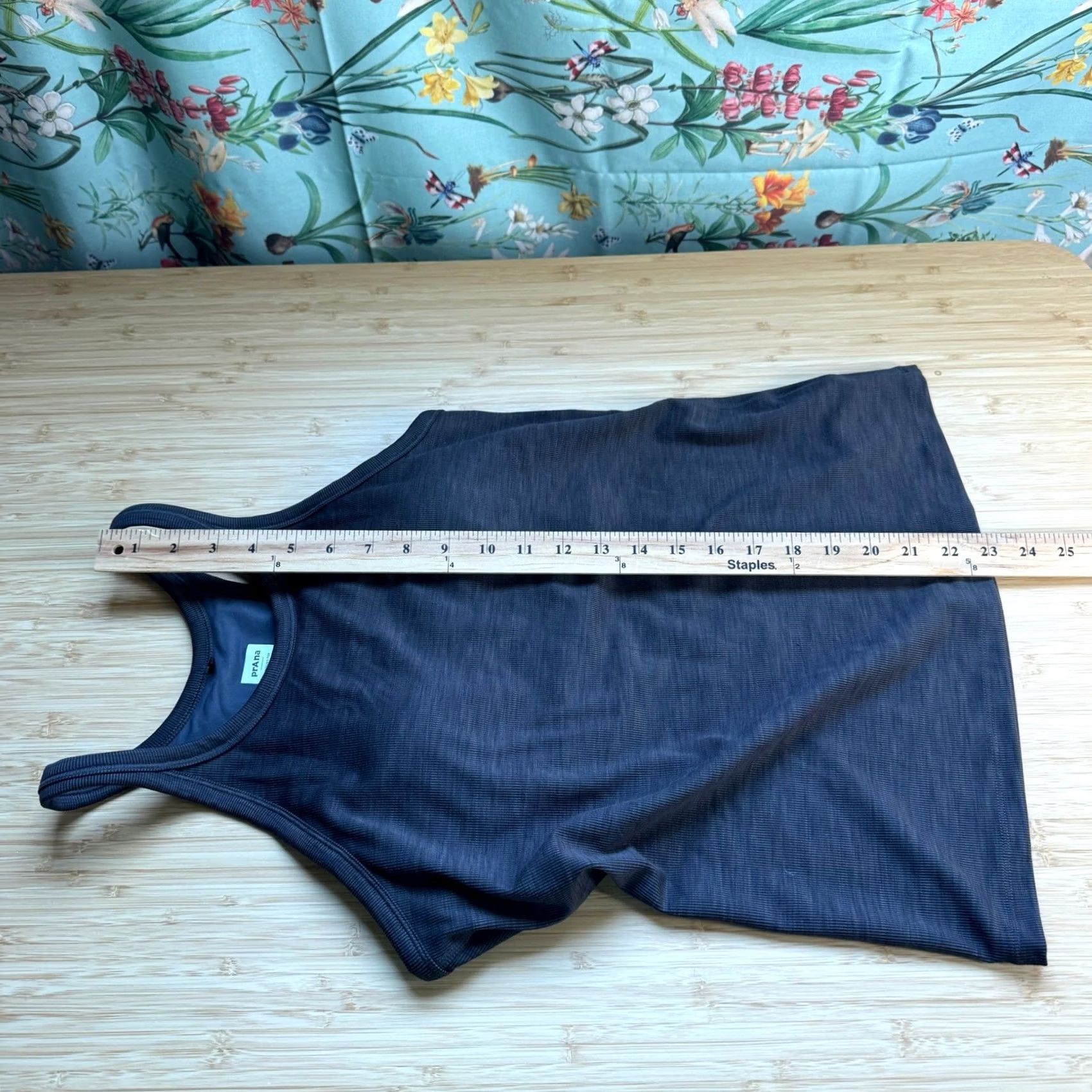 Prana prAna Women Charcoal Gray Space Dye High Neck Racerback Performance Tank Top M Size M / US 6-8 / IT 42-44 - 7 Thumbnail