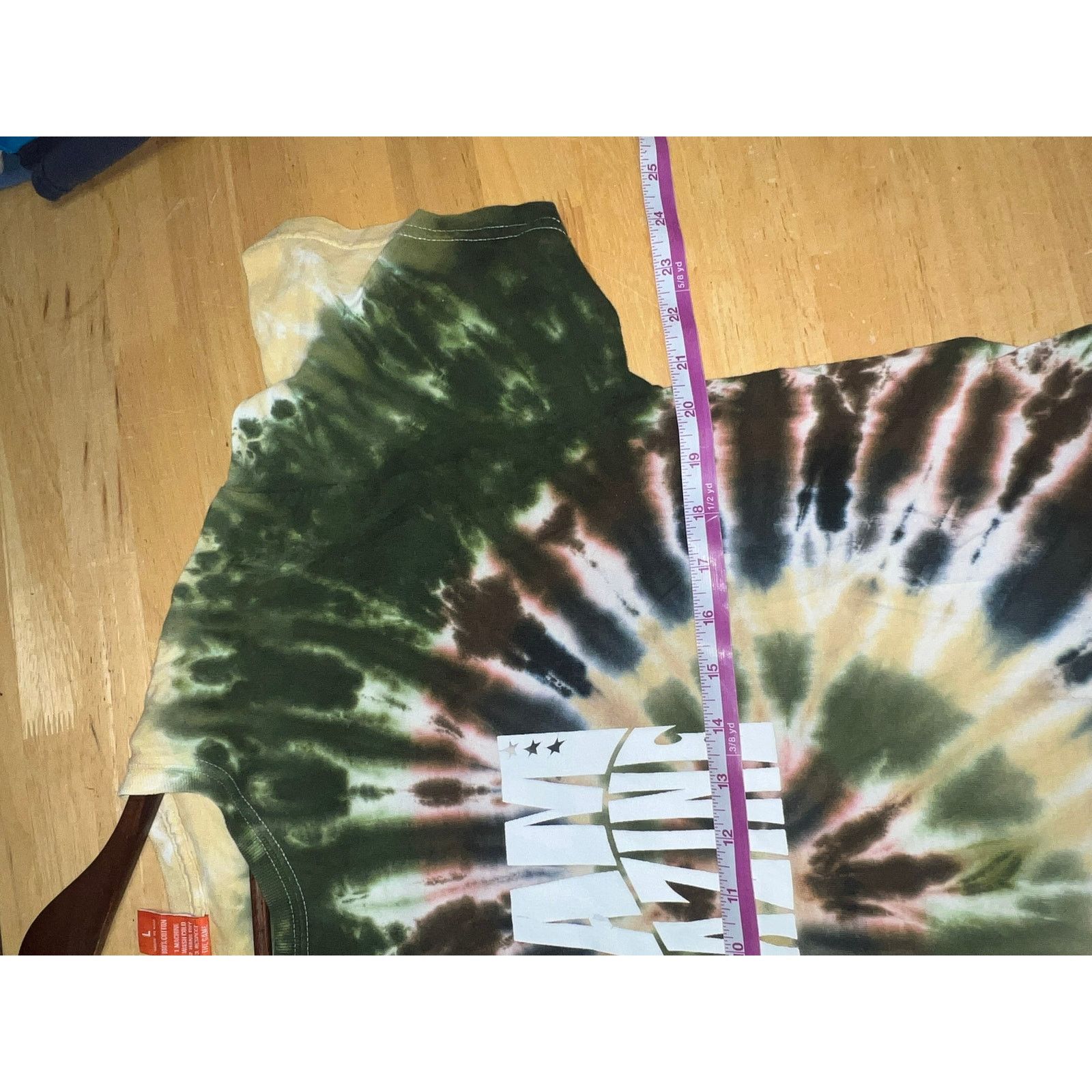 Vintage Vintage Slam Magazine Shirt Basketball Hoop Green Tee Large Size US L / EU 52-54 / 3 - 9 Thumbnail
