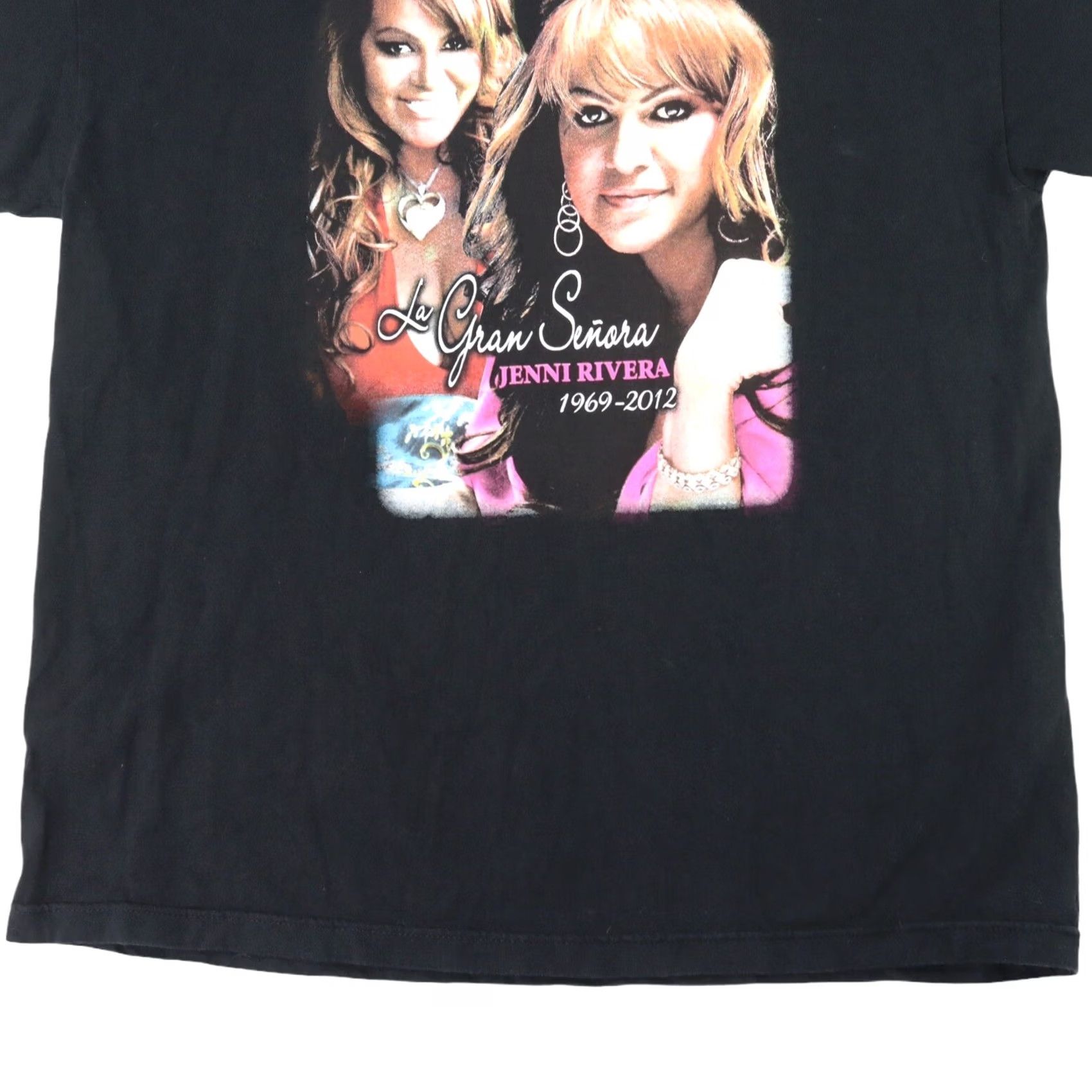 Vintage Jenni Rivera Descanse En Paz RIP tshirt XL Black Men T-Shirt 1969 - 2012 Koky Descanse En Paz RIP Tshirt XL Black Men Size US XL / EU 56 / 4 - 6 Thumbnail