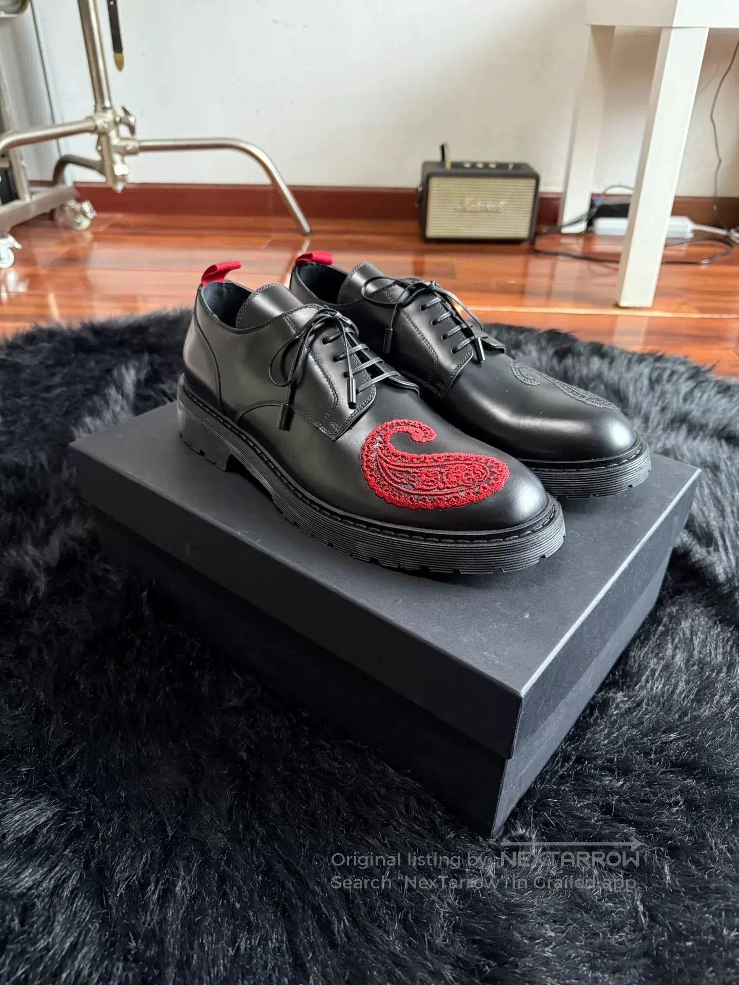 424 Unique 424 Cashew Derby Shoes Size 43. Size US 10 / EU 43 - 1 Thumbnail
