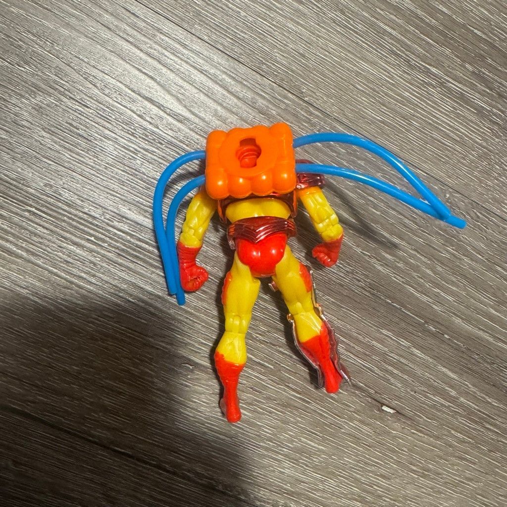 Marvel Comics VINTAGE 1996 Iron Man Action Figure Series 4 Inferno Armor 5 Size ONE SIZE - 4 Thumbnail