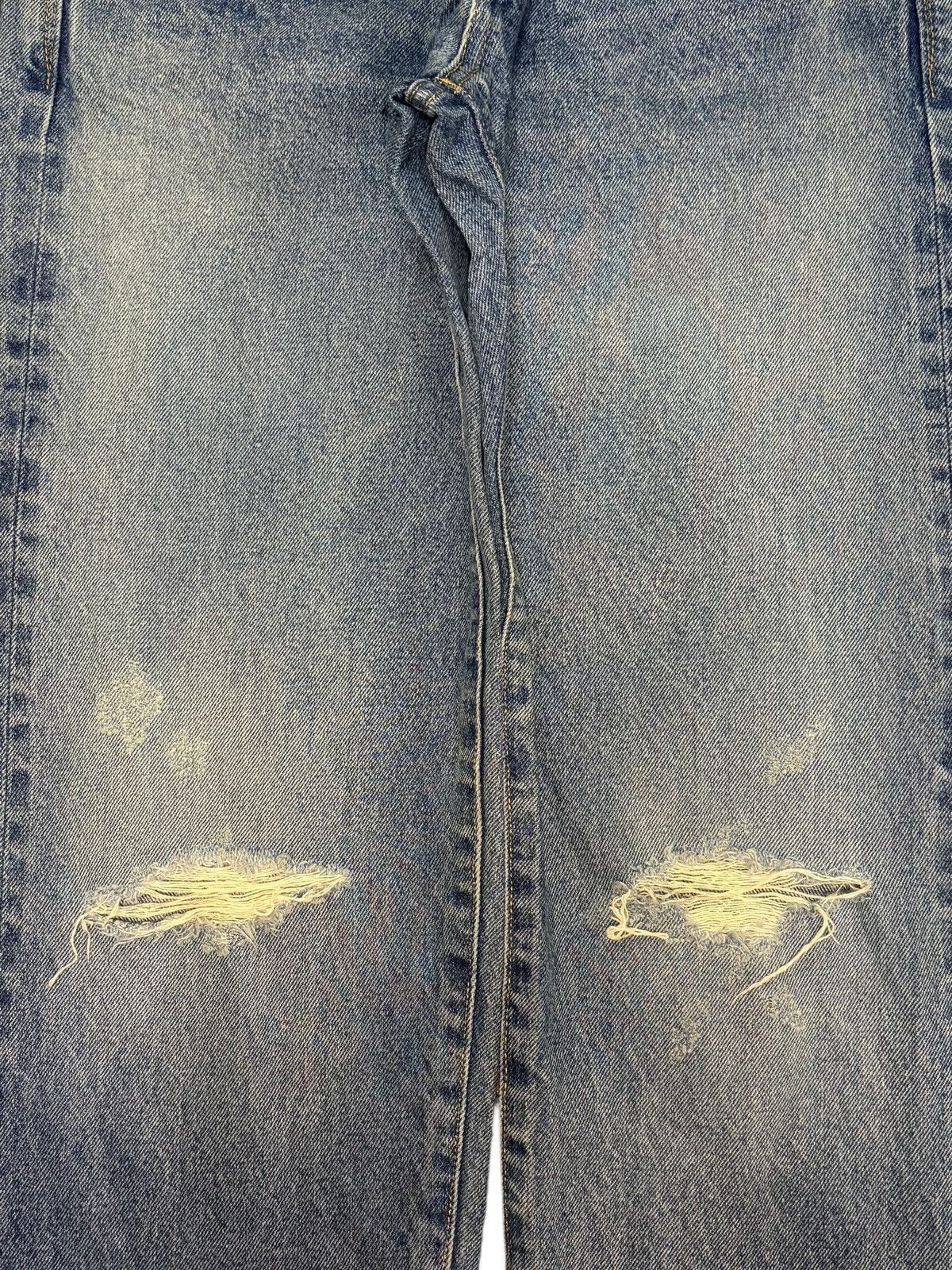 Edwin Vintage Japanese Brand Distressed Selvedge Jeans Size 28" / US 6 / IT 42 - 3 Thumbnail
