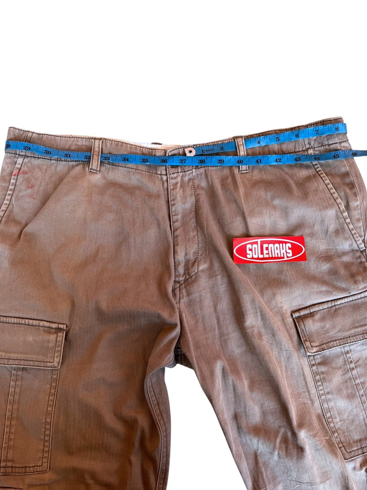 Yohji Yamamoto Vintage jorts Against All Risks Japan rare y2k Size US 36 / EU 52 - 7 Thumbnail