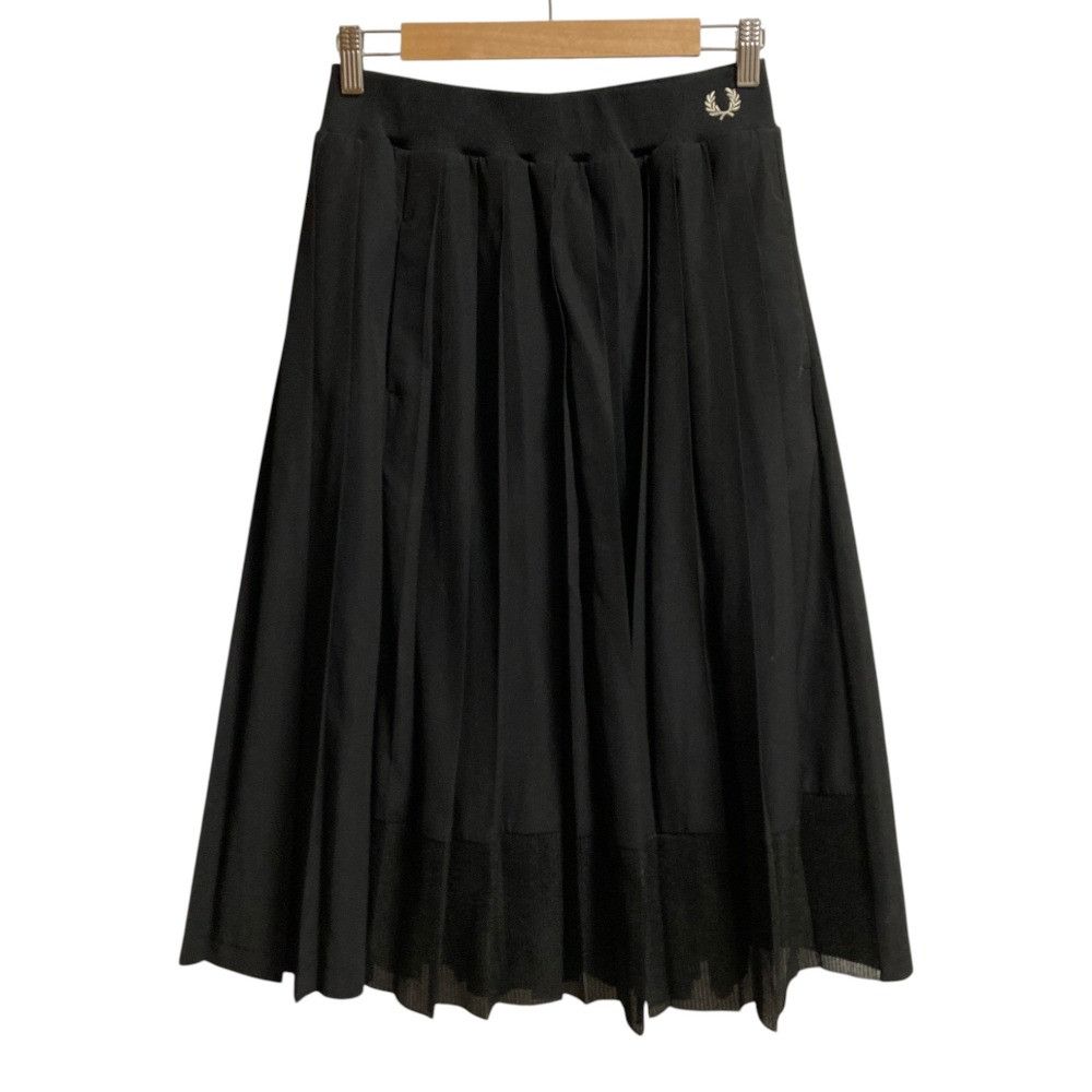 Other Other FRED PERRY Sheer Knit Paneled Skirt Textile Skirts F8703 DUTY FREE for USA Size ONE SIZE - 1 Thumbnail