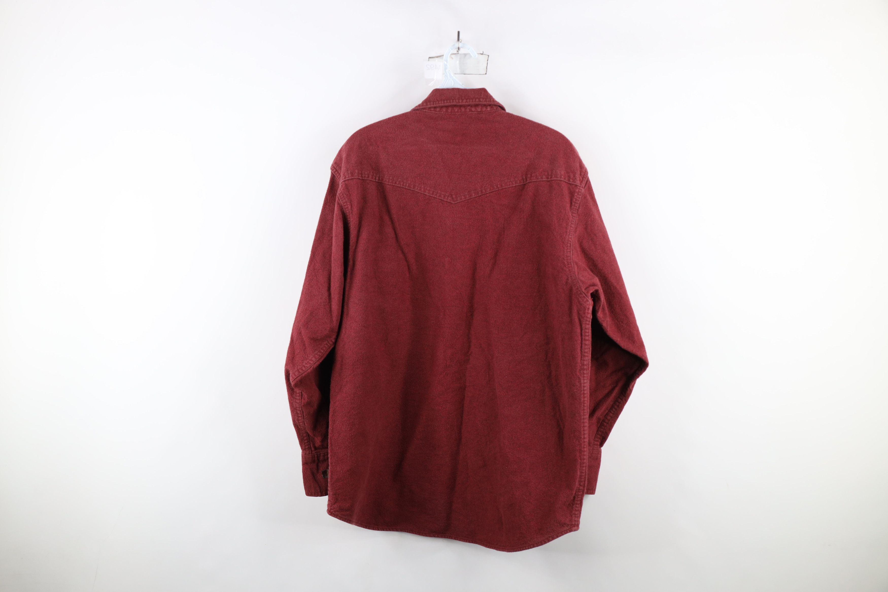 Vintage Vintage 90s Streetwear Heavyweight Western Button Shirt Size US XL / EU 56 / 4 - 10 Thumbnail