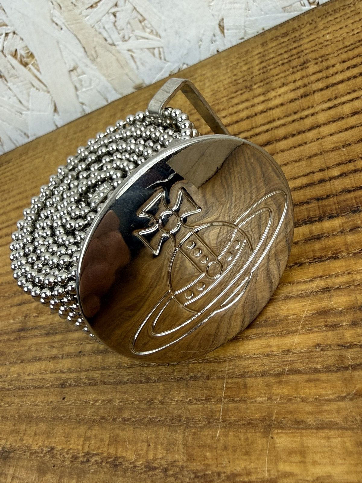 Vivienne Westwood Vintage Vivienne Westwood Ball Chain Orb Metal Belt Silver Size ONE SIZE - 11 Thumbnail