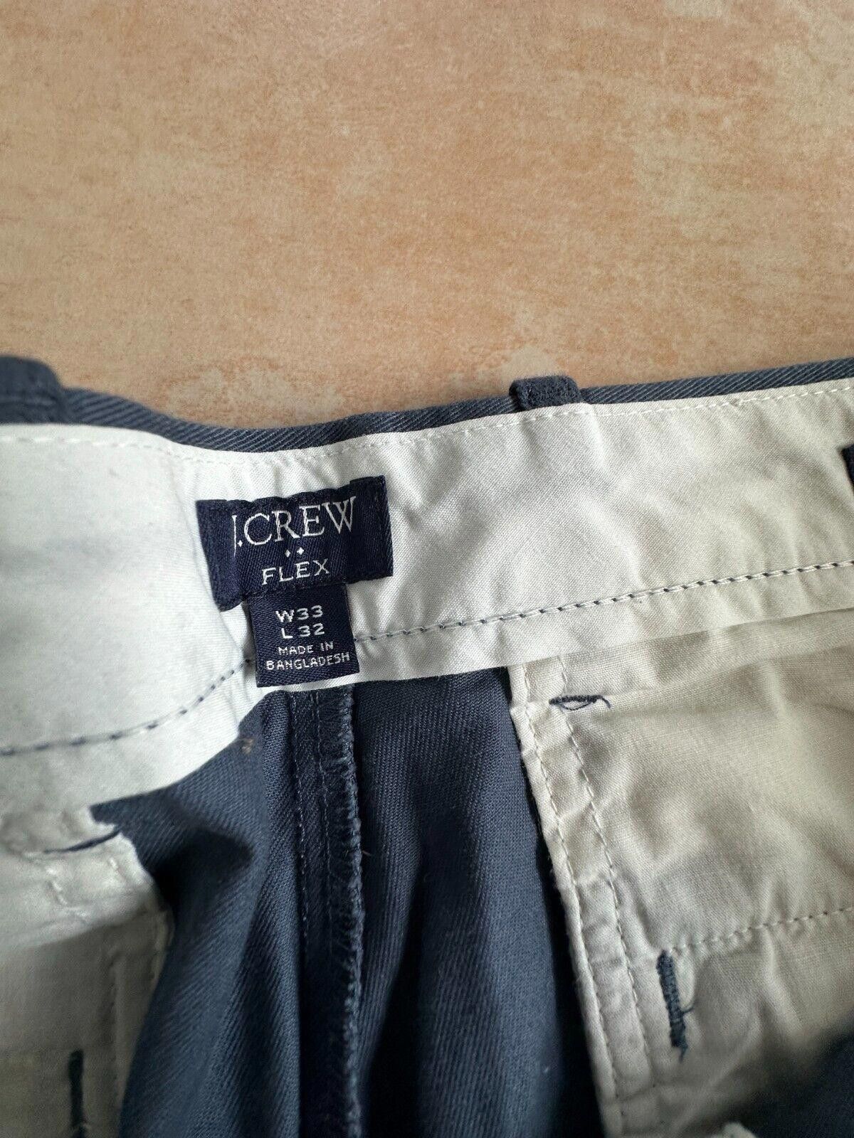 J.Crew J. Crew Flex Blue Pants Slim Men size 33 x 32 Size US 33 - 4 Thumbnail