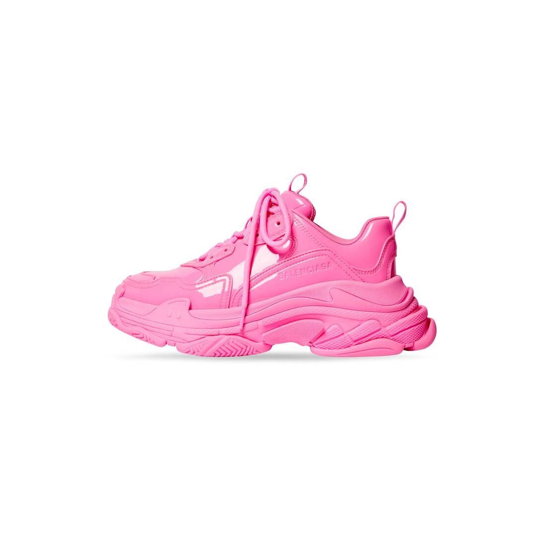 Balenciaga o1bcso1str0425 Triple S Sneakers in Pink Size US 11 / IT 41 - 4 Thumbnail