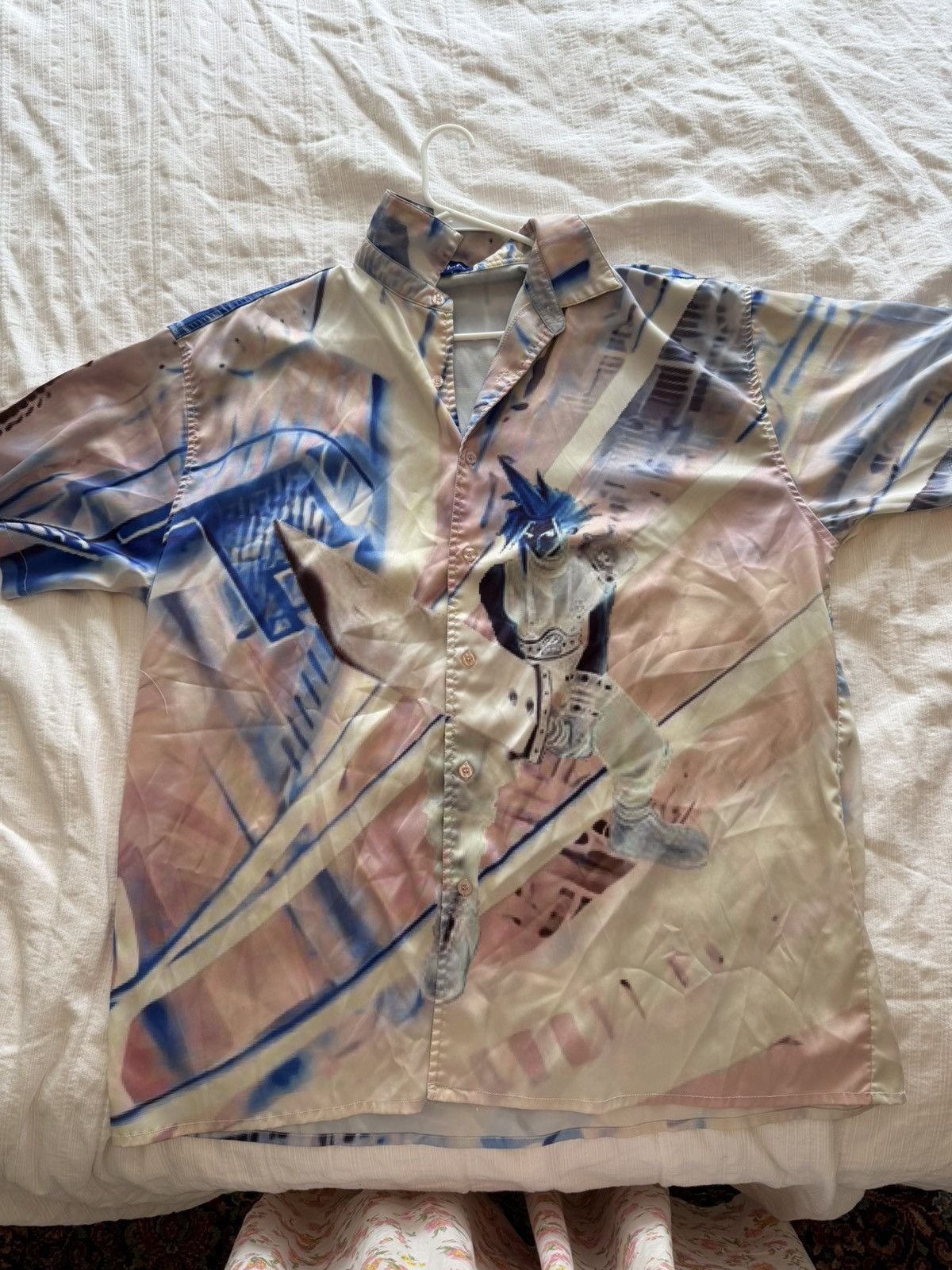 Imran Potato Imran Potato Cloud Final Fantasy Button Up Shirt Size US XXL / EU 58 / 5 - 2 Thumbnail