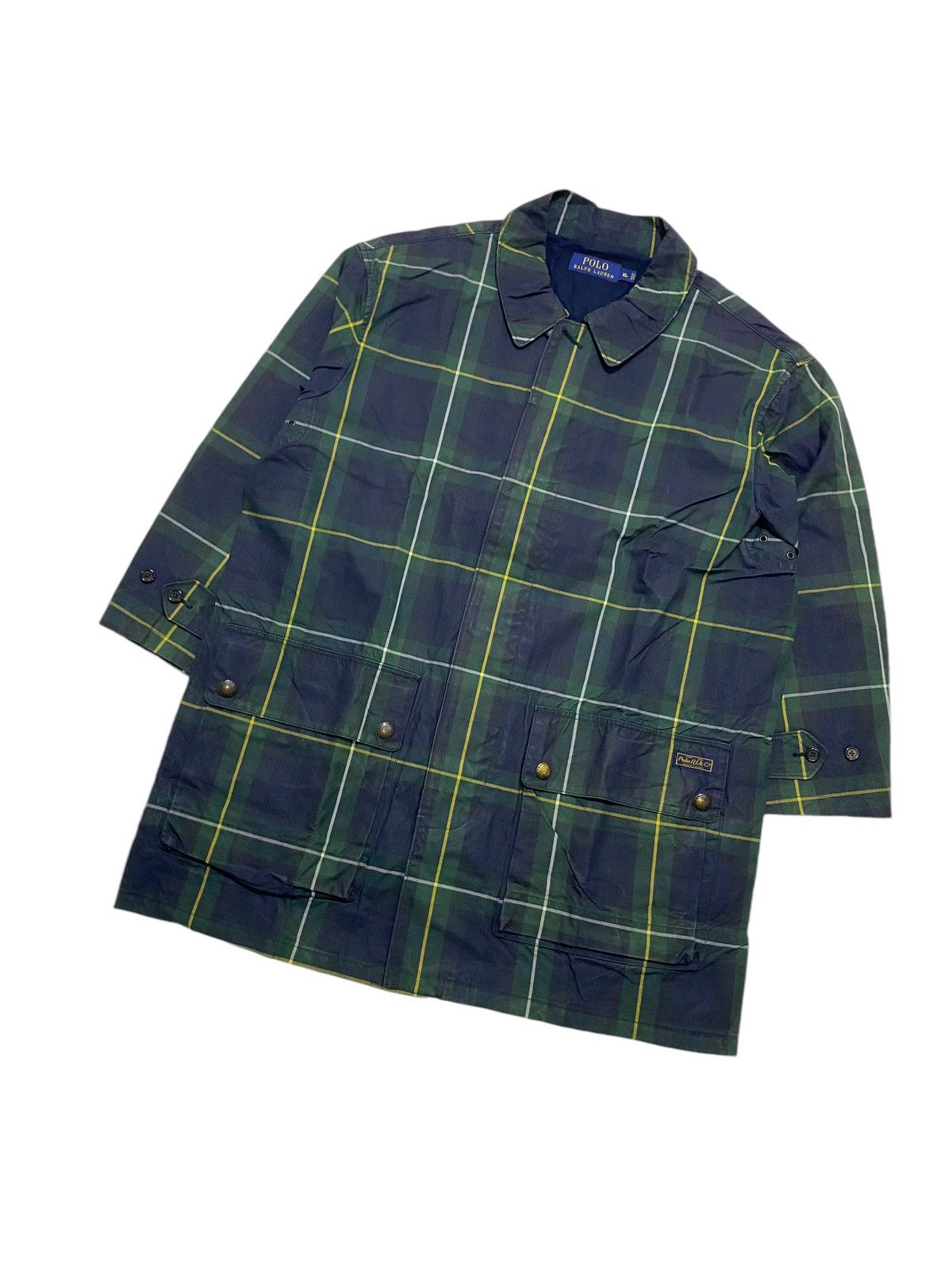 Polo Ralph Lauren Polo ralplauren vintage hunting jacket tartan Size US XL / EU 56 / 4 - 2 Thumbnail