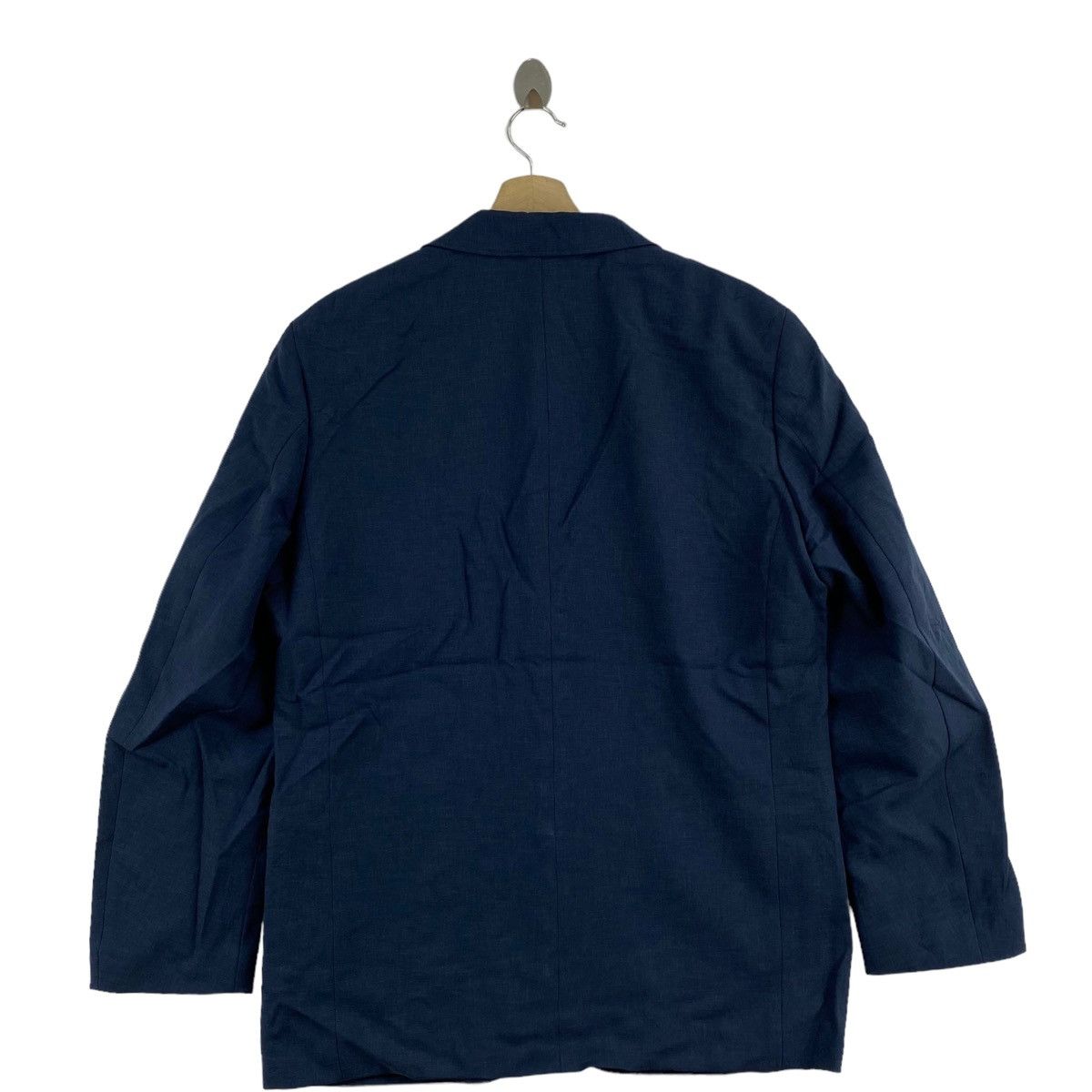 Christophe Lemaire UNIQLO x CHRISTOPHE LEMAIRE Japan Plain Navy Blazer Coat Size US L / EU 52-54 / 3 - 4 Thumbnail