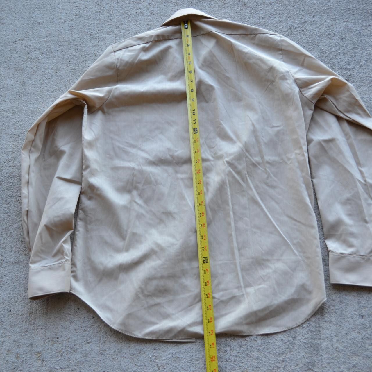 Vintage vintage brown 50s korea era military shirt fits XL Size US XL / EU 56 / 4 - 3 Thumbnail
