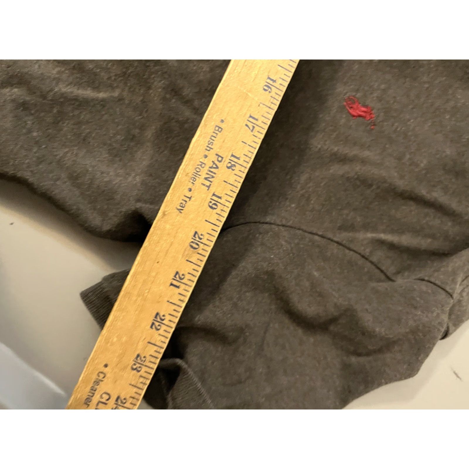 Polo Ralph Lauren VINTAGE Polo Ralph Lauren Polo Shirt Gray Pony Mens Large Classic Fit Size US L / EU 52-54 / 3 - 5 Thumbnail