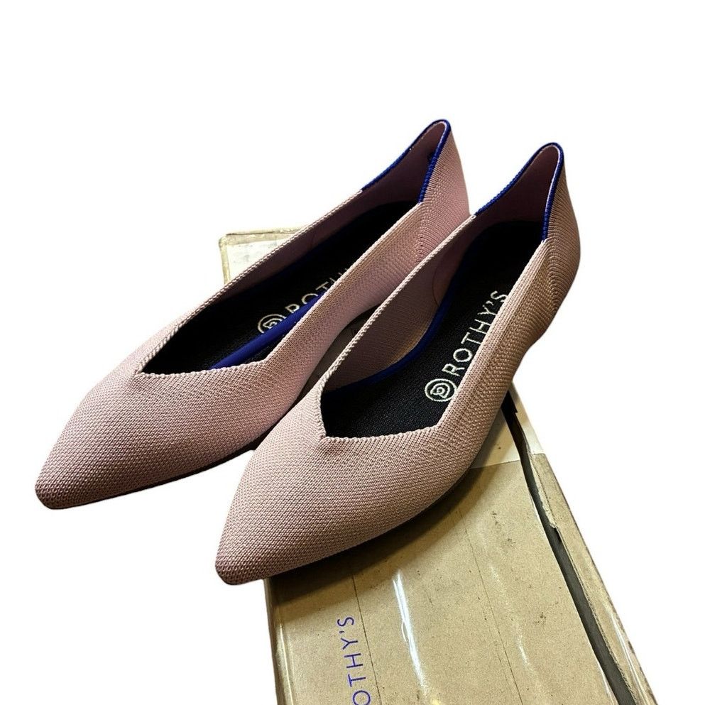 Rothy's Rothy’s The Point Ballet Flat Petal Pink Size 8.5 Size US 8.5 / IT 38.5 - 2 Thumbnail