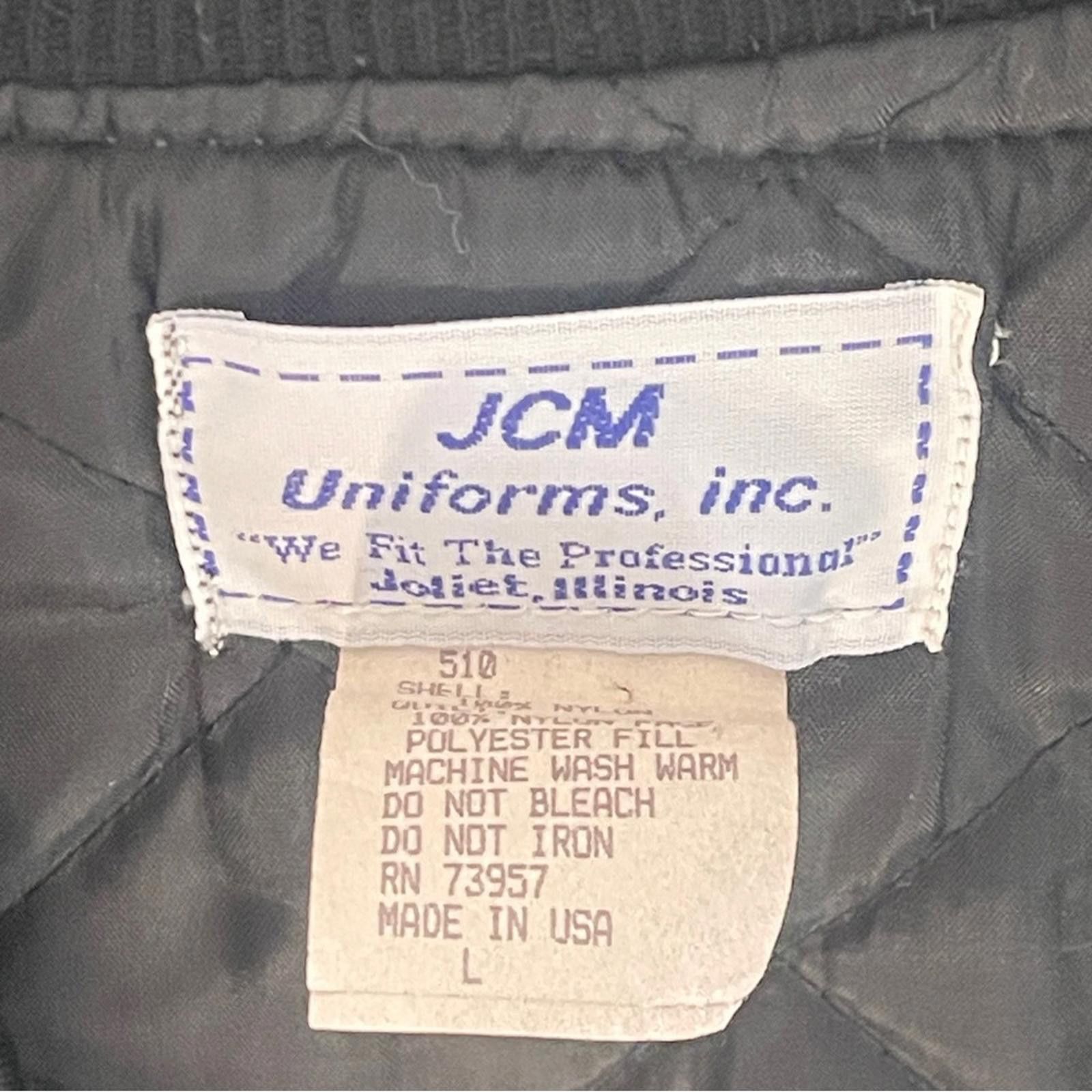 Other JCM Uniforms Men's Black Bomber Jacket in Large size Size US L / EU 52-54 / 3 - 4 Thumbnail