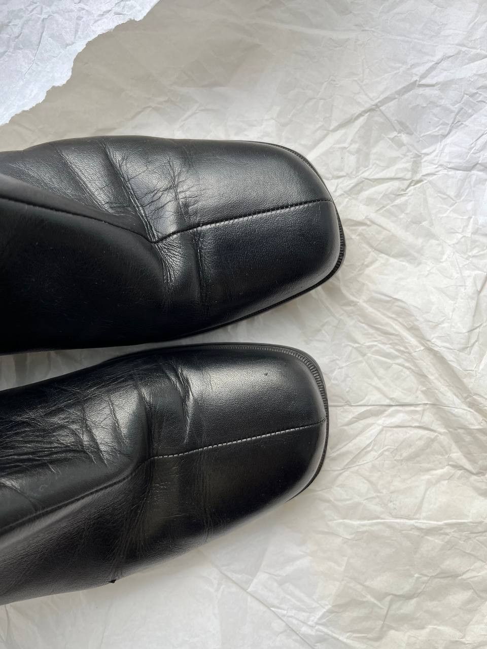 Japanese Brand × Vintage A.D.O Collection vintage japanese black leather ankle boots Size US 6.5 / IT 36.5 - 5 Thumbnail