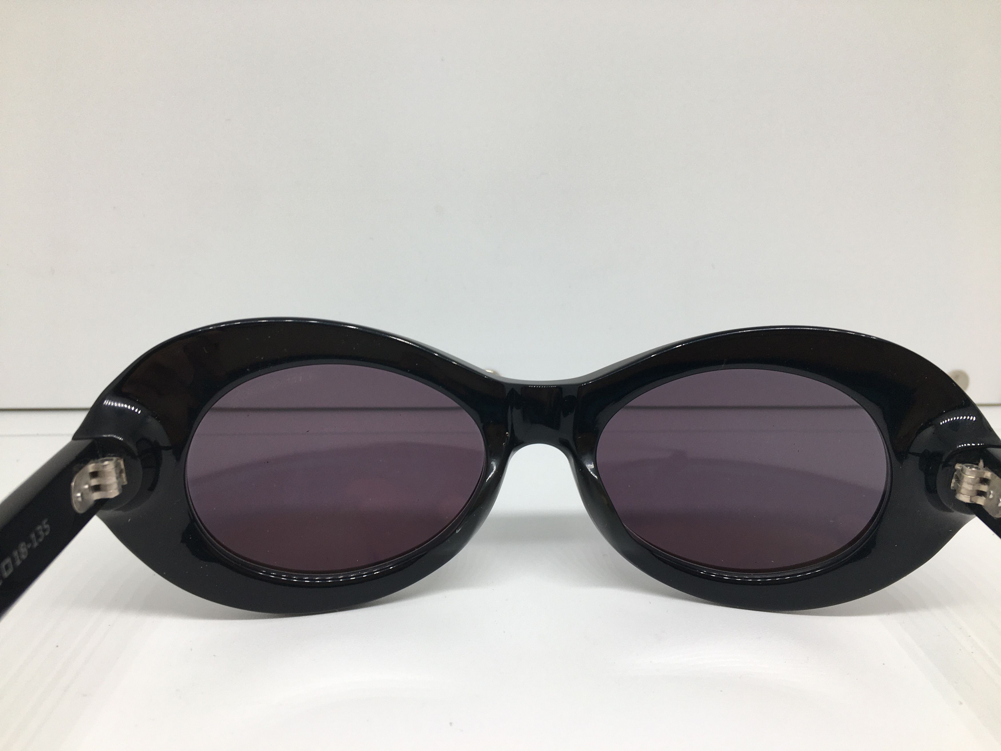 Vintage Oliver Gold Smith Black Jackio Sunglasses Frame Size ONE SIZE - 5 Thumbnail