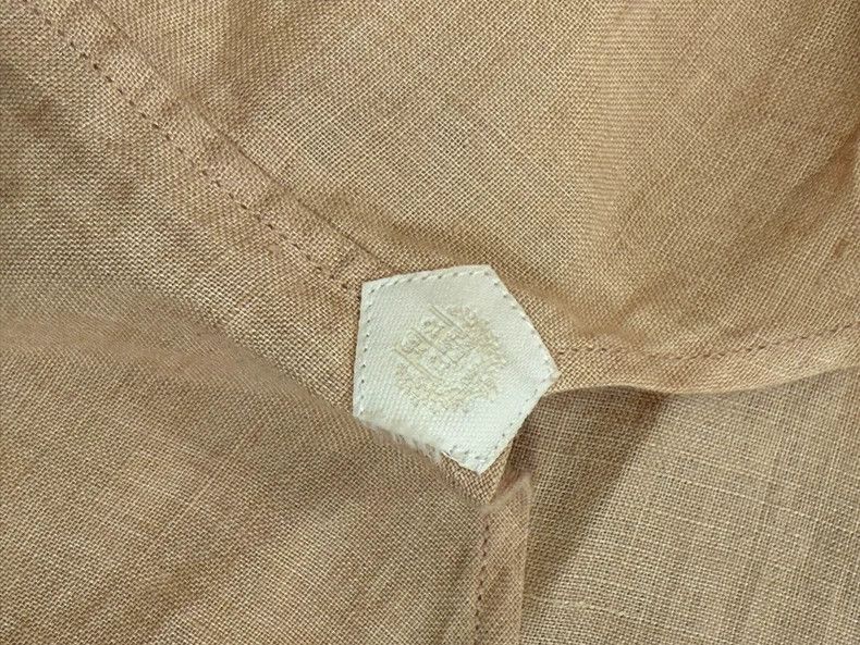 Loro Piana LORO PIANA Pink linen shirt Size XL / US 12-14 / IT 48-50 - 4 Thumbnail