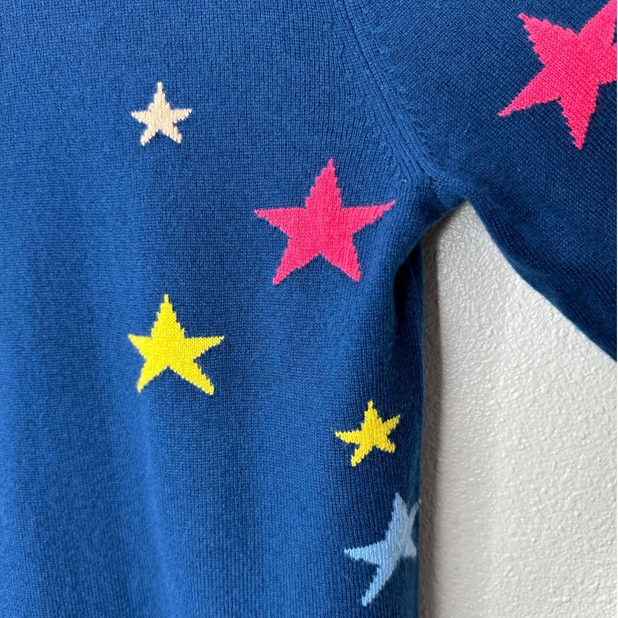 CHINTI & PARKER Chinti & Parker Navy Multi Star Long Sleeve CrewSweater L Size L / US 10 / IT 46 - 6 Thumbnail