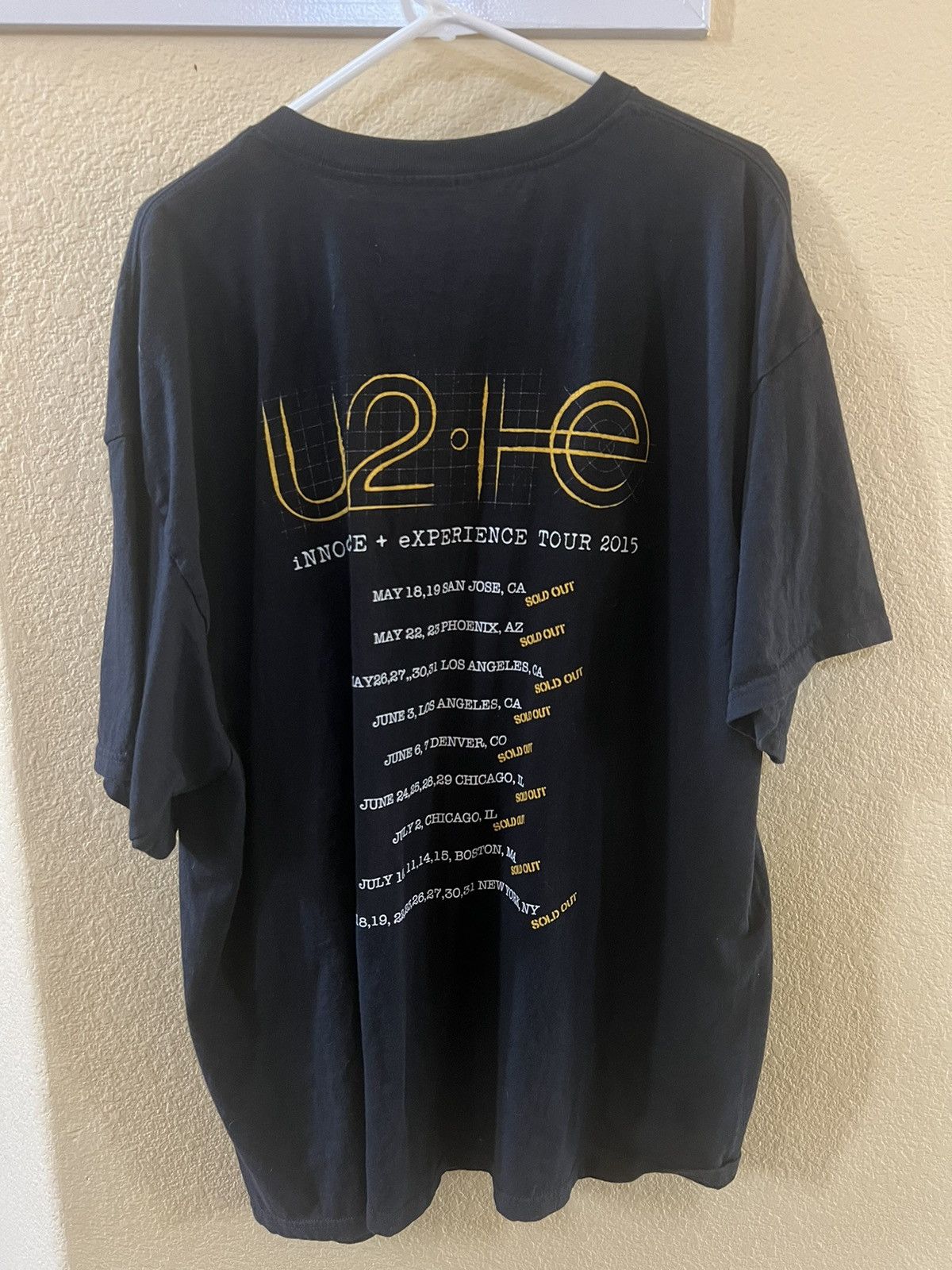 Band Tees × Vintage U2 band tee 2015 Size US XXL / EU 58 / 5 - 4 Thumbnail