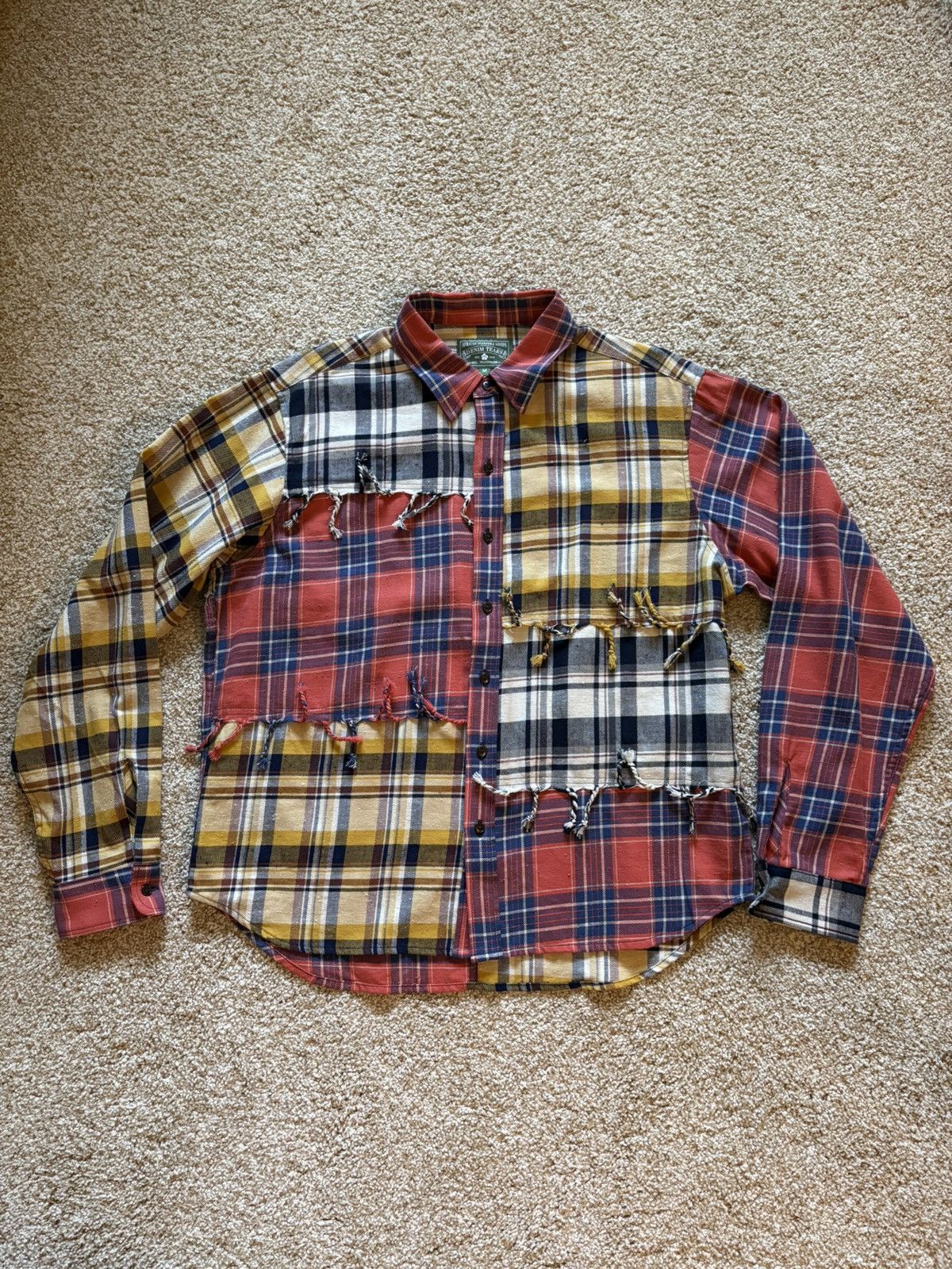 DENIM TEARS Tears Flannel Size US M / EU 48-50 / 2 - 1 Thumbnail
