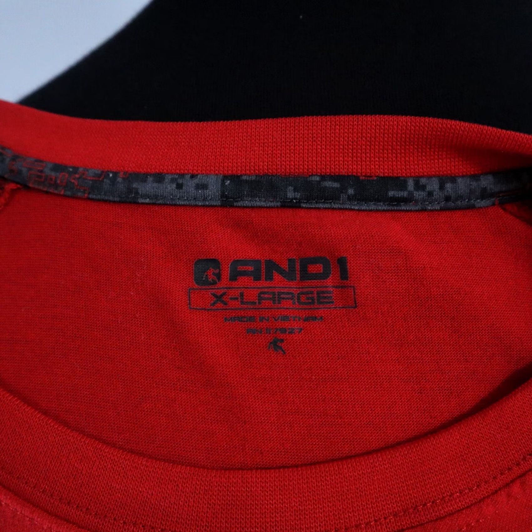 Vintage AND1 T-Shirt Mens XL Red Crew Neck Pocket Tee Short Sleeve Activewear Size US XL / EU 56 / 4 - 7 Thumbnail