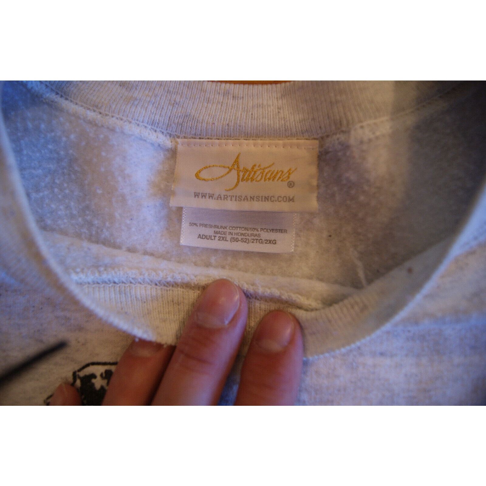 Other VTG 90s Black Lab Ducks Crewneck 2XL Sweatshirt Artisans Size US XXL / EU 58 / 5 - 3 Thumbnail