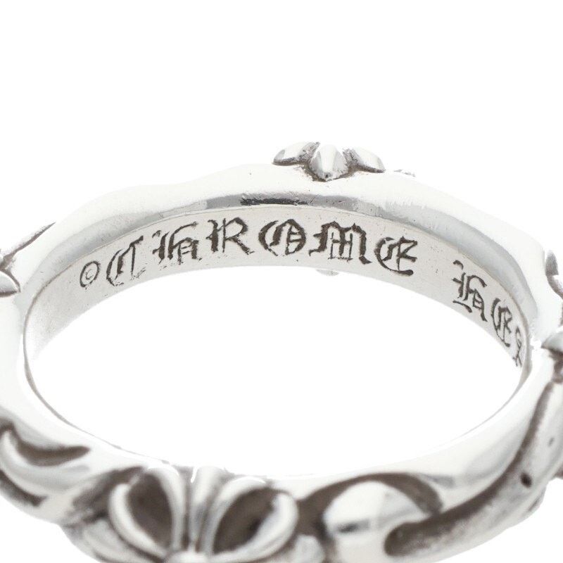 Chrome Hearts Chrome Hearts SBT Band Silver Ring Size ONE SIZE - 3 Thumbnail