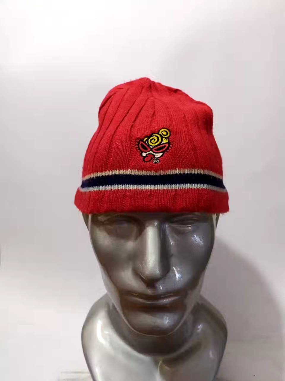 image of Hysteric Glamour Beanie Hats in Red, Men's