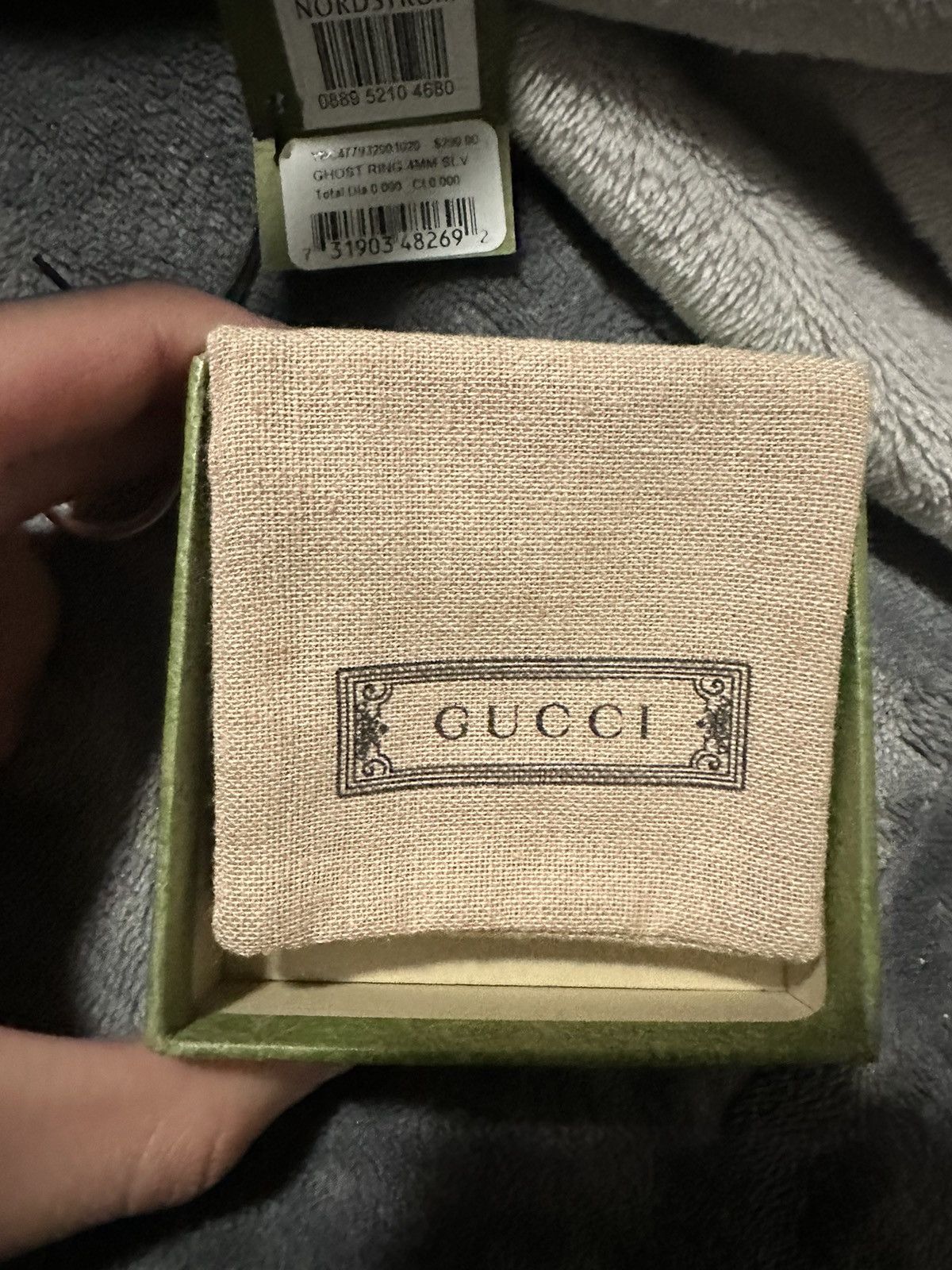 Gucci GUCCI RING CHAIN SKULL GG LOGO Size ONE SIZE - 9 Thumbnail