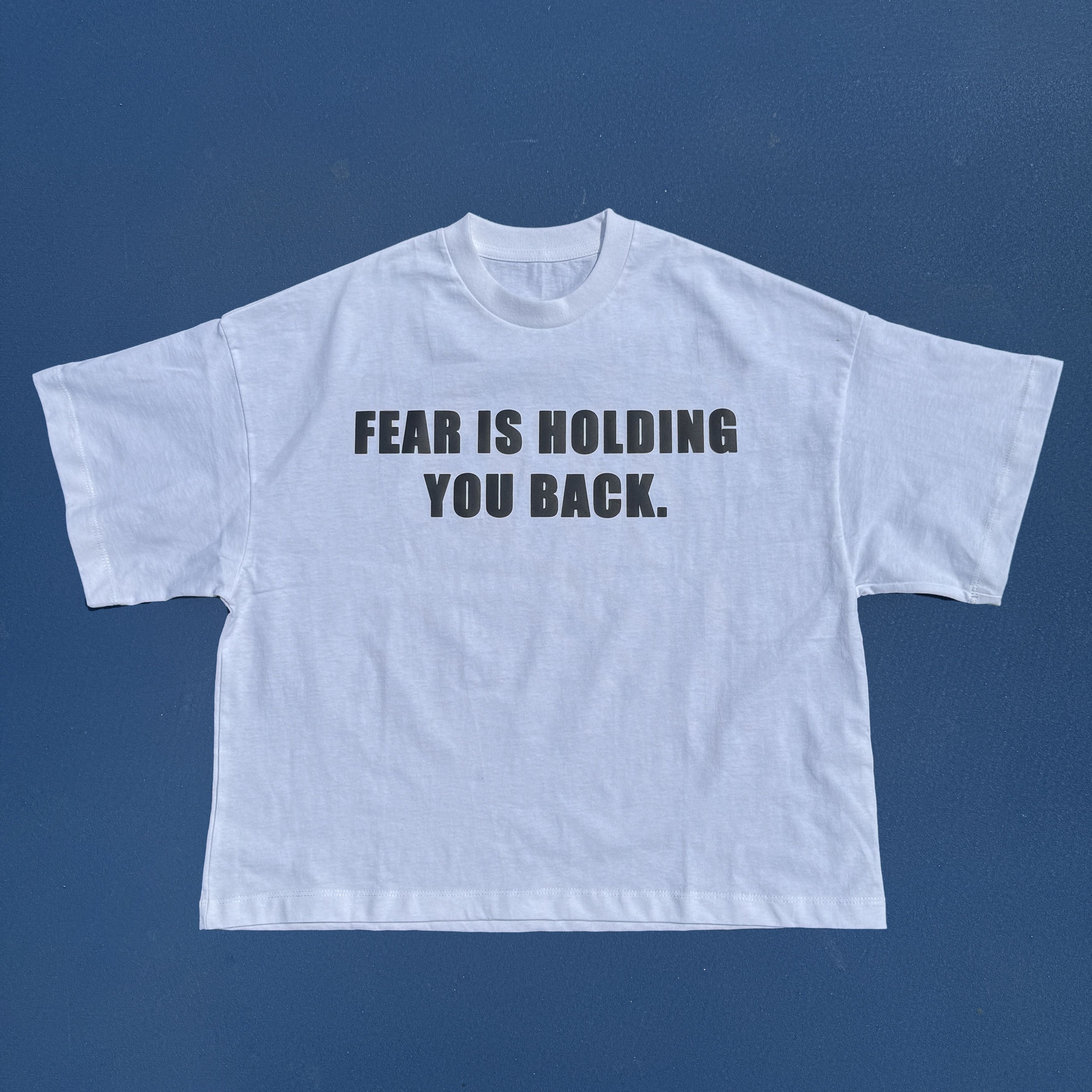 Prolific Fear is Holding you Back Cropped Tshirt Size US S / EU 44-46 / 1 - 1 Thumbnail