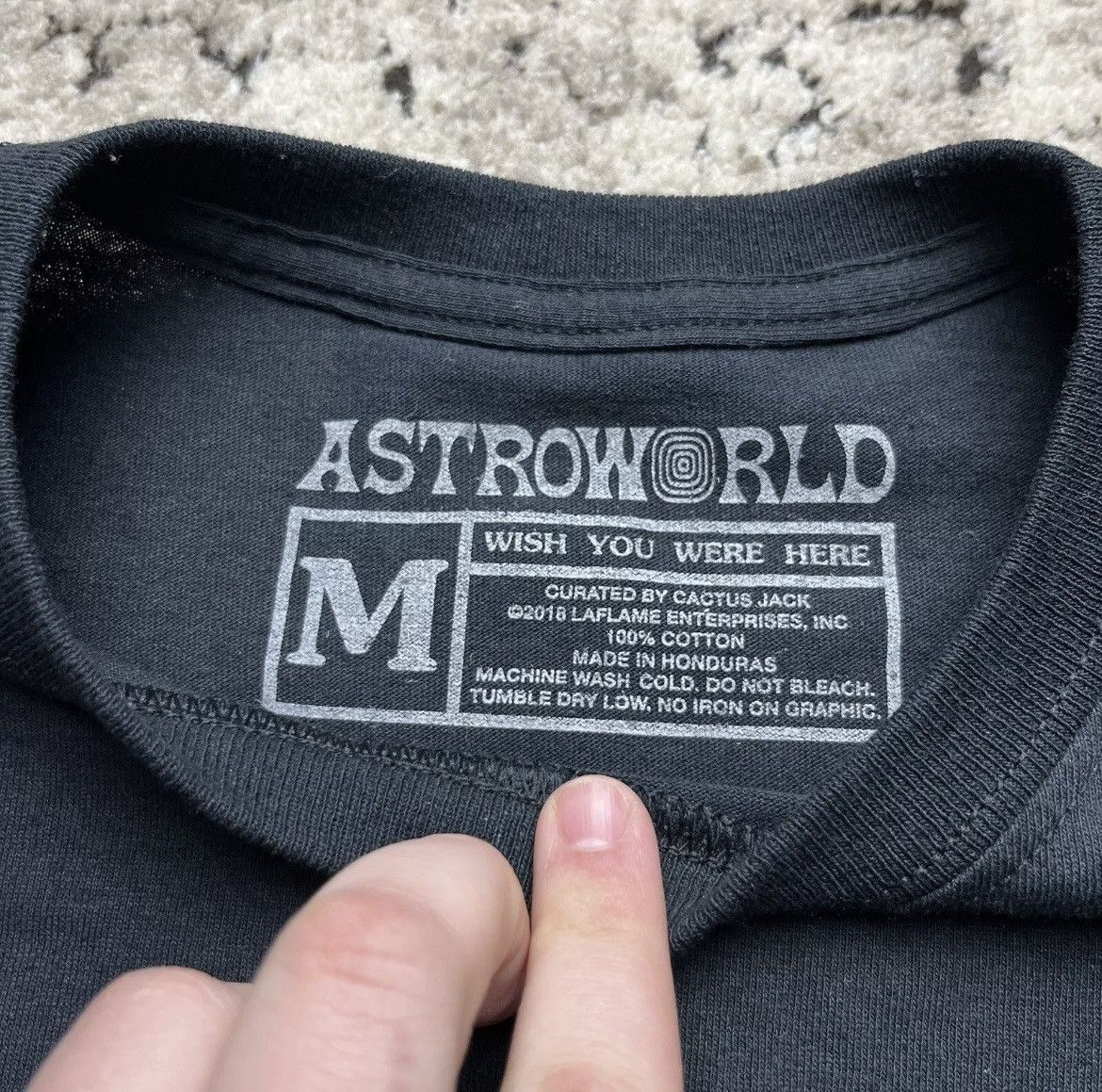 Travis Scott New Travis Scott Astroworld Tour Pass Rare 2018 Enjoy T Ride Size US M / EU 48-50 / 2 - 4 Thumbnail