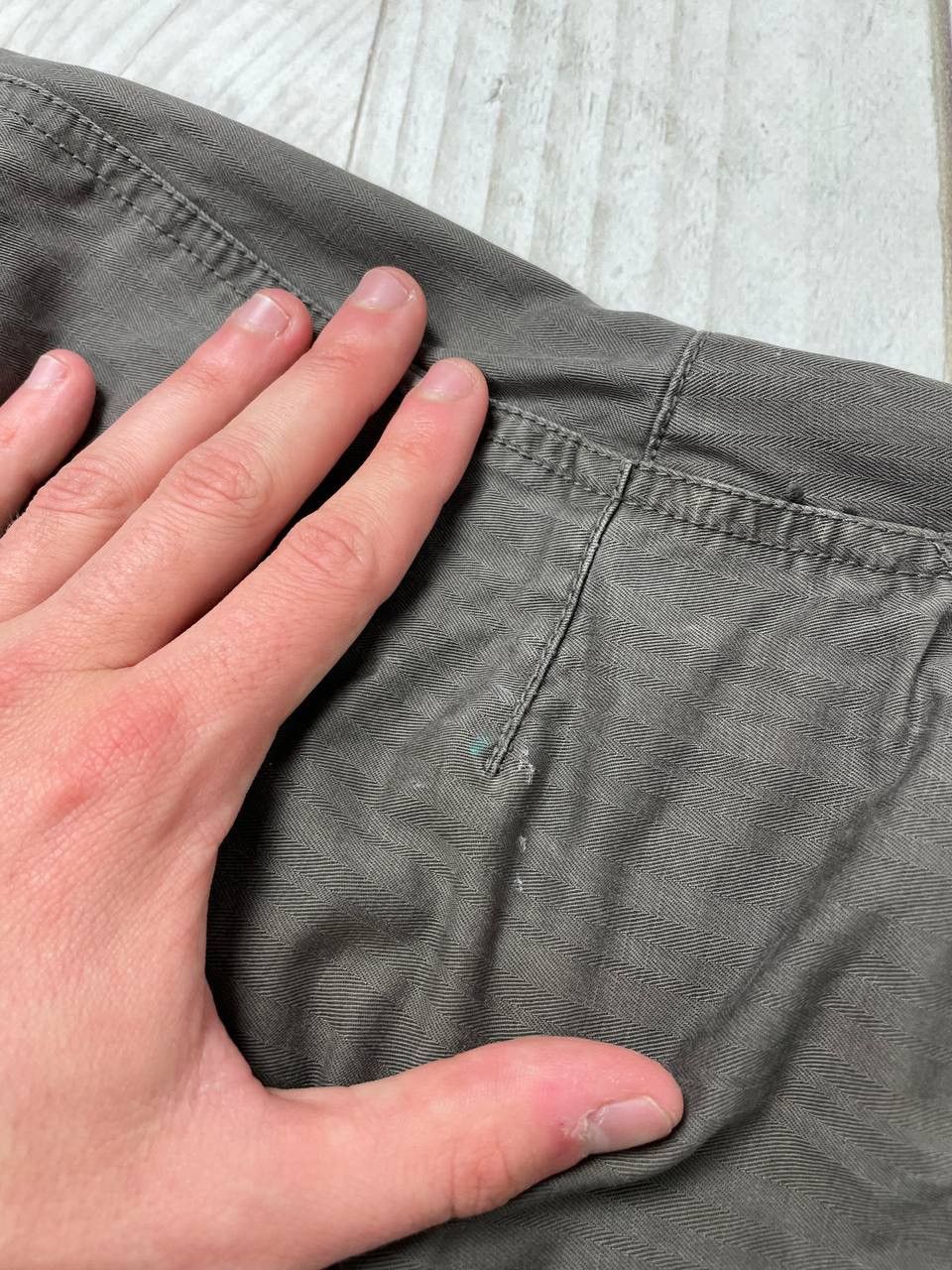 G-Star Vintage G-Star Raw Elwood Reversed Pants Zipper Army Size US 31 - 8 Thumbnail