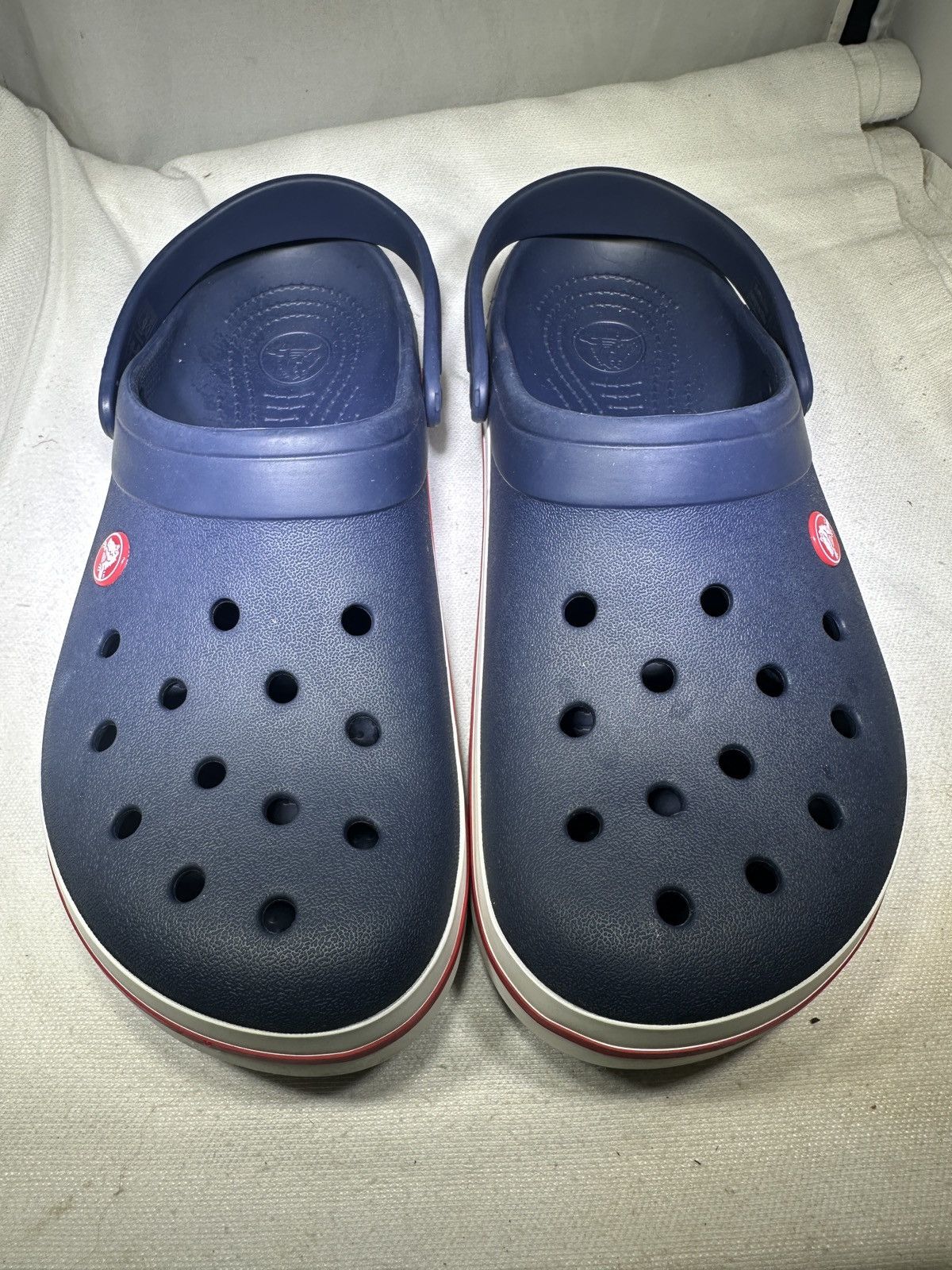 Crocs PreOwned Crocs Sandal Blue Men's 11 Size US 11 / EU 44 - 2 Thumbnail