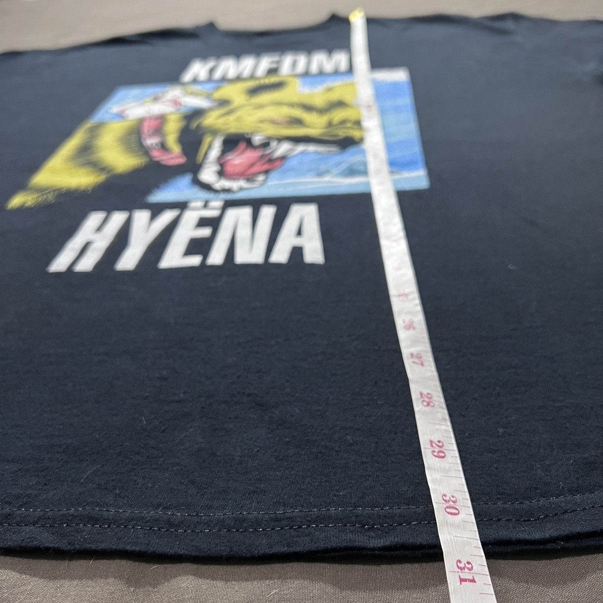 Band Tees KMFDM Hyëna Tour Promo Tee 2XL Industrial Rock Size US XXL / EU 58 / 5 - 8 Thumbnail