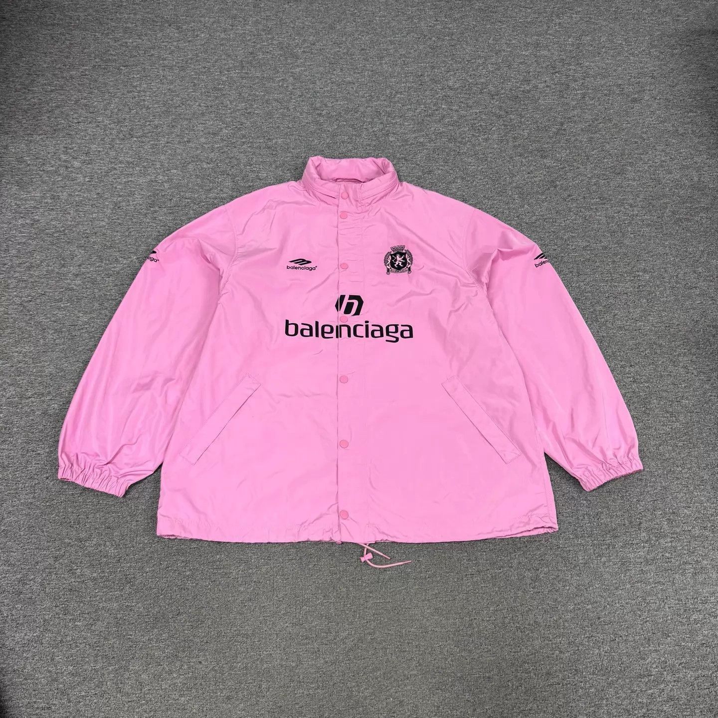 Balenciaga Pink Lightweight Jacket Size XS Size US XS / EU 42 / 0 - 1 Thumbnail