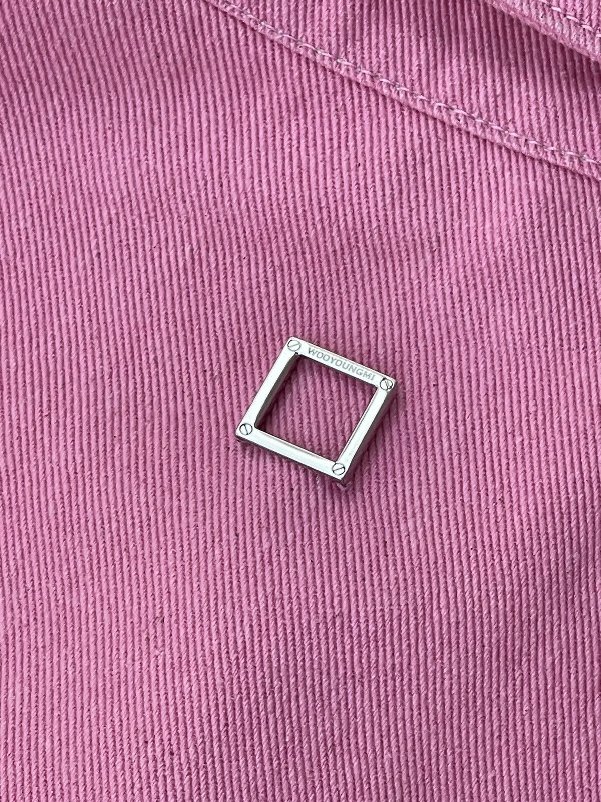 Wooyoungmi !DS! SS23 Wooyoungmi Pink Short Sleeve Boxy Shirt Size US M / EU 48-50 / 2 - 18 Thumbnail