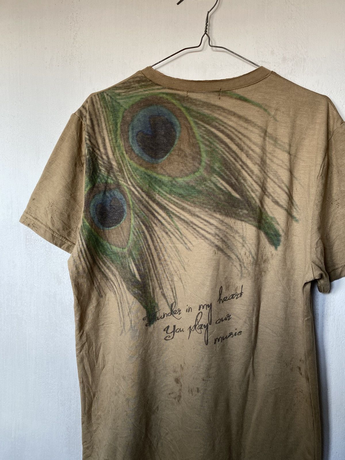 If Six Was Nine × In The Attic × Le Grande Bleu (L.G.B.) In The Attic Homme Poem Feather Tshirt Size US M / EU 48-50 / 2 - 6 Thumbnail